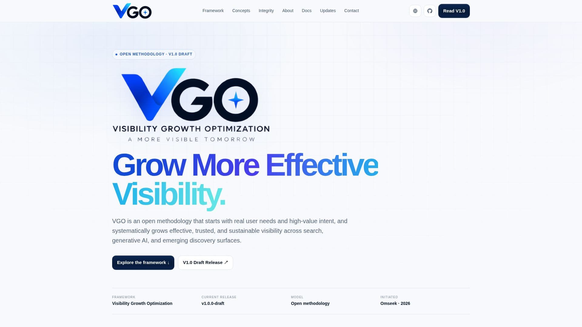 Скриншот VGO Framework