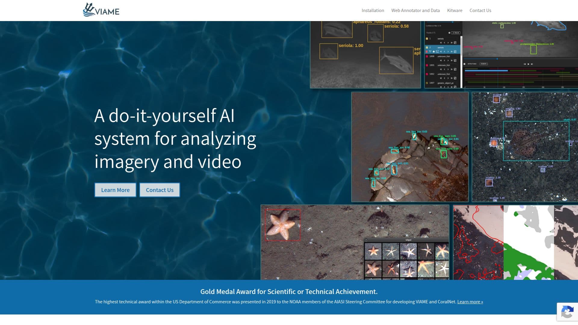 VIAME AI Toolkit screenshot