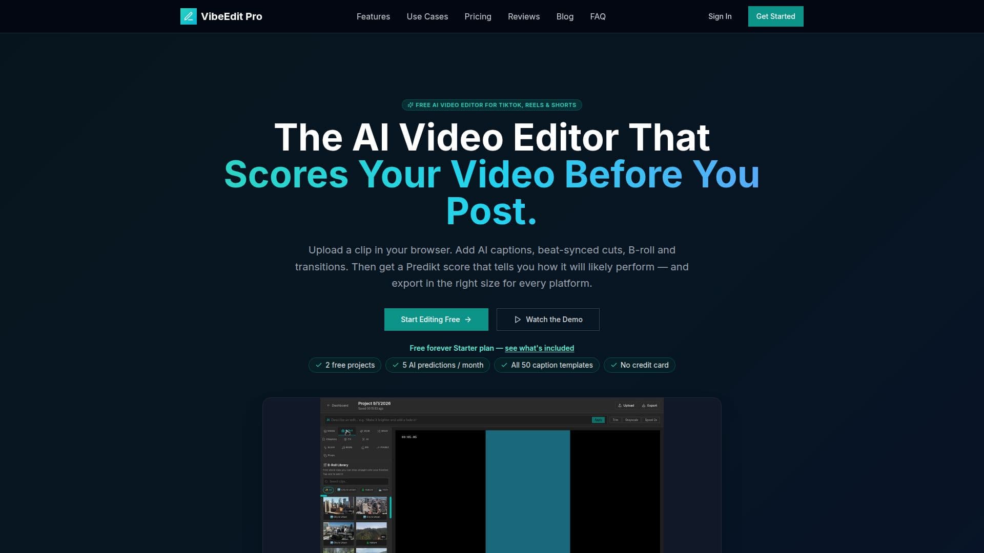 VibeEdit Pro screenshot