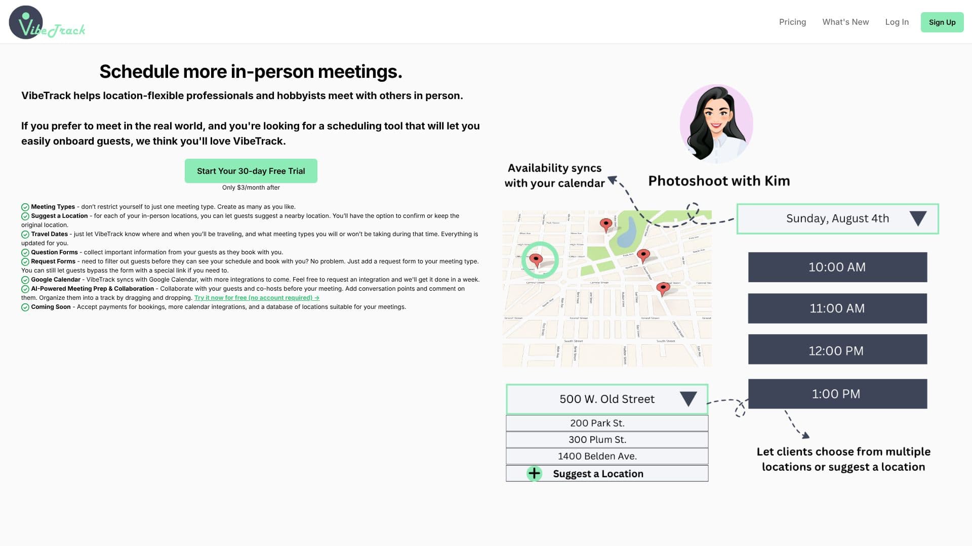 VibeTrack - Scheduling for Podcasters screenshot
