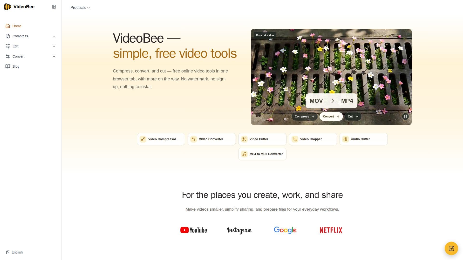 لقطة شاشة لـ VideoBee
