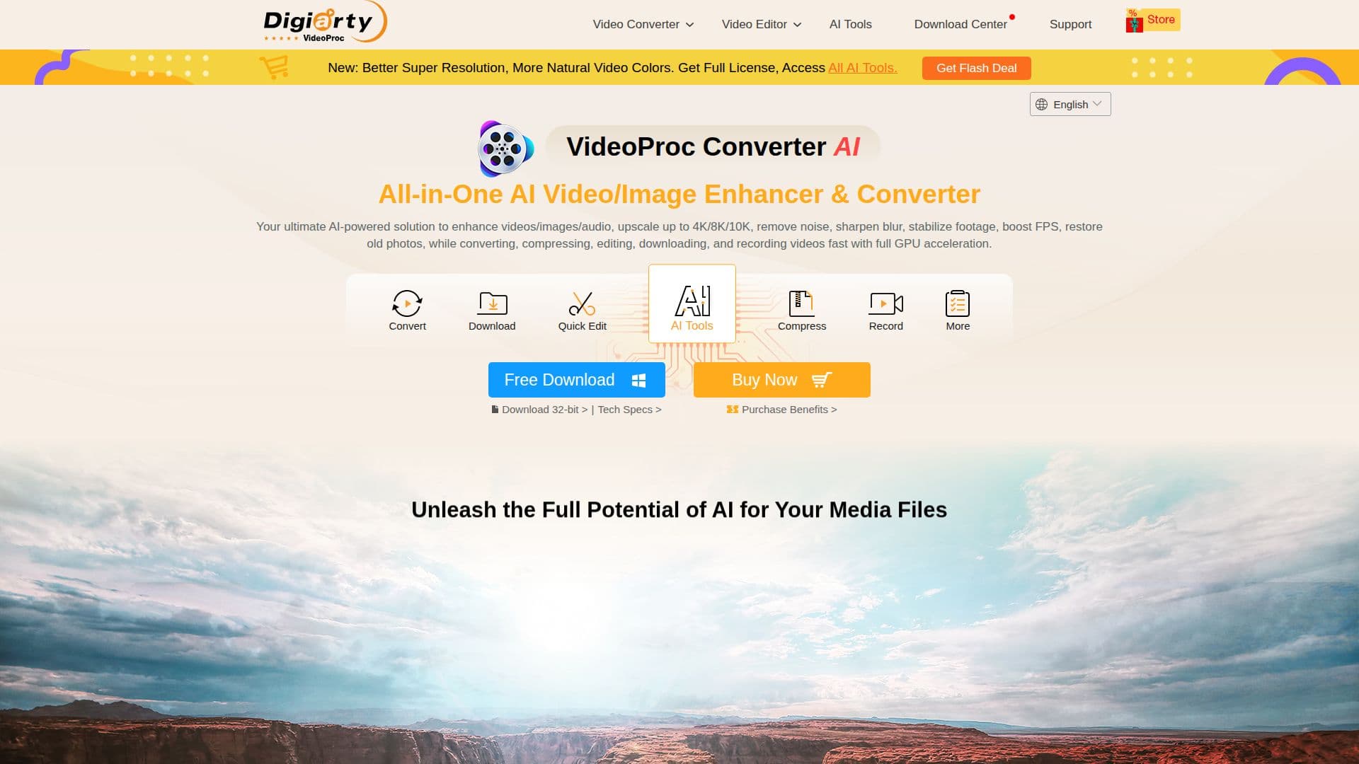 VideoProc Converter AI screenshot