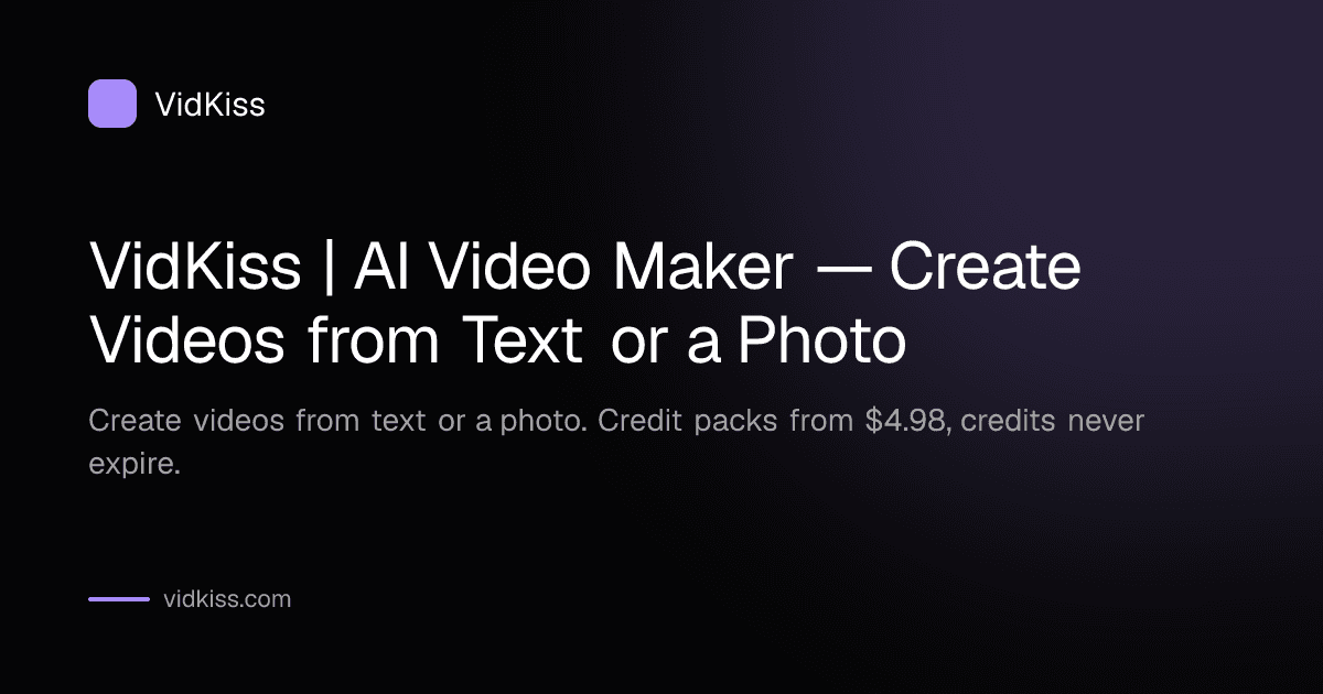 VidKiss screenshot