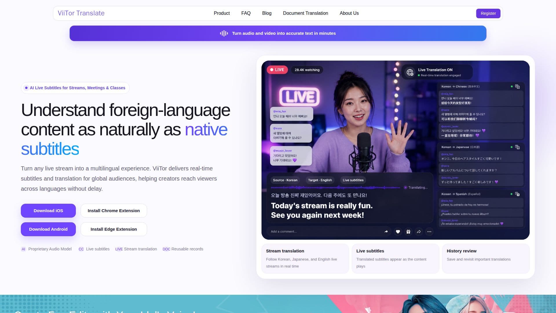 ViiTor Translate 스크린샷