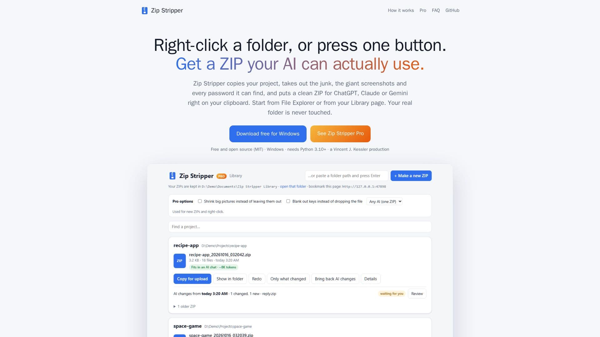 Скриншот Zip Stripper