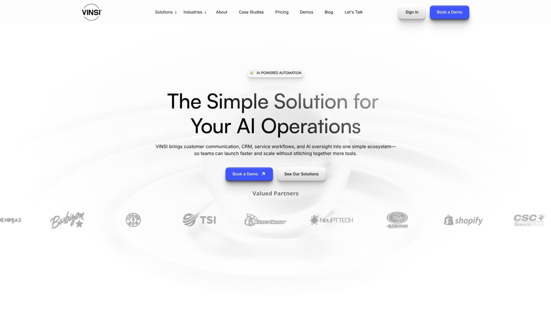 VINSI.AI screenshot