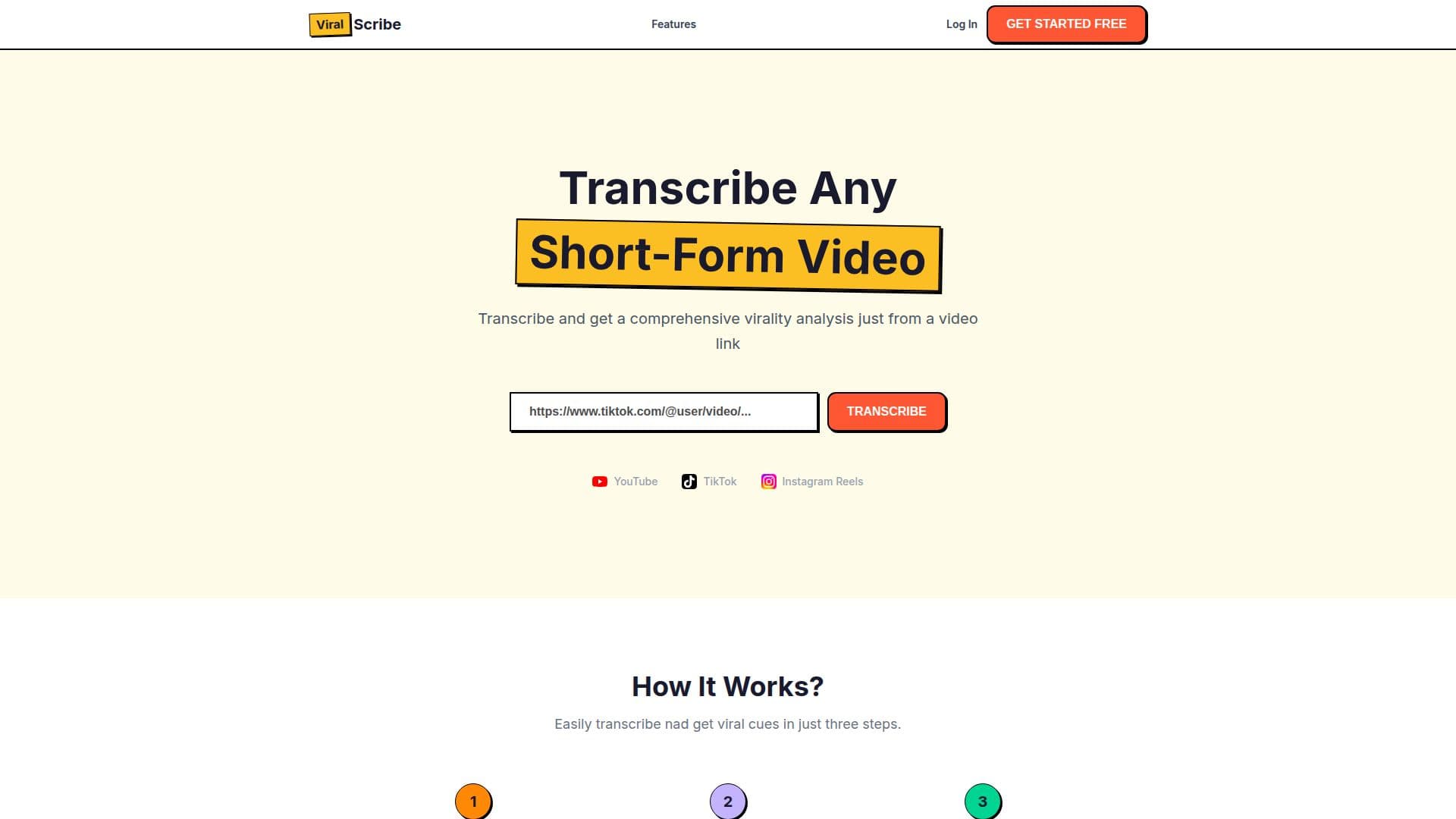 ViralScribe 스크린샷