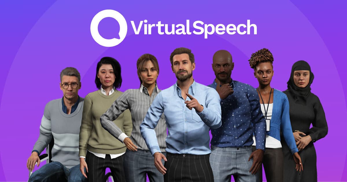 VirtualSpeech - تدريب المهارات الشخصية باستخدام الذكاء الاصطناعي screenshot