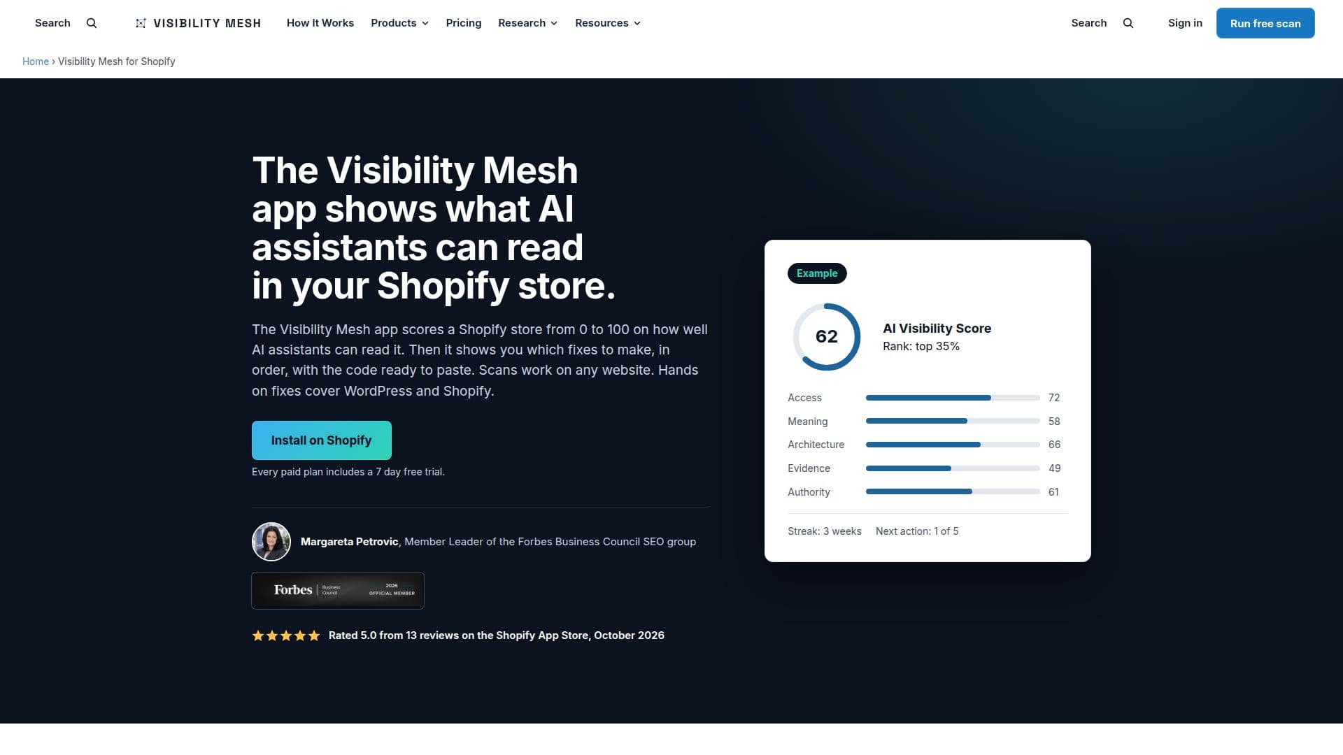 Visibility Mesh のスクリーンショット