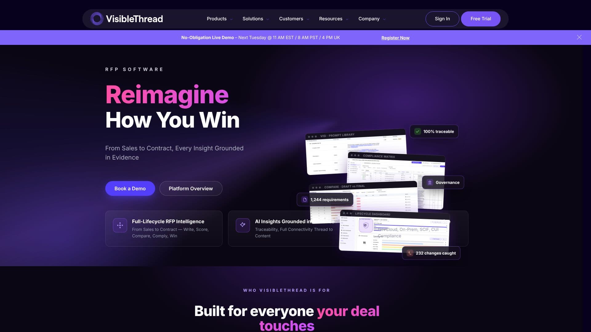 VisibleThread screenshot