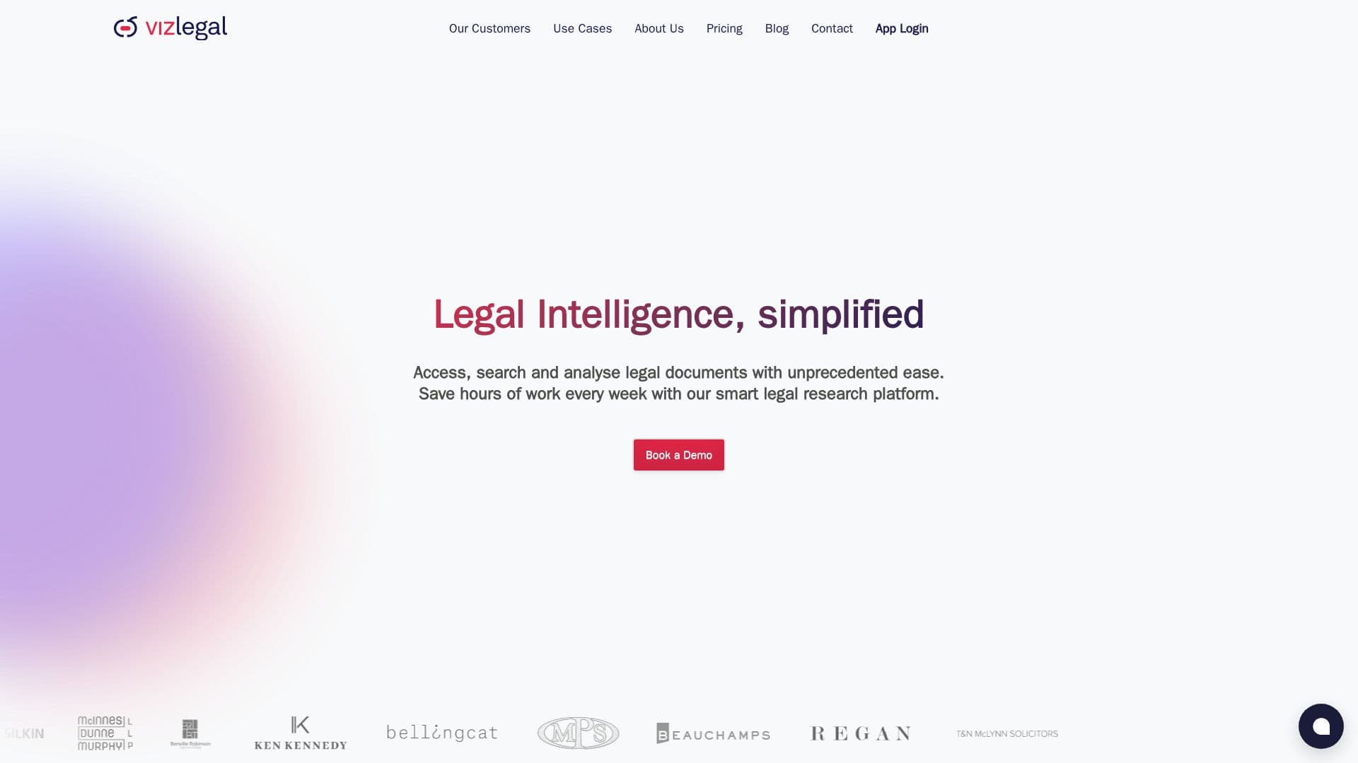 Vizlegal - منصة الذكاء القانوني screenshot