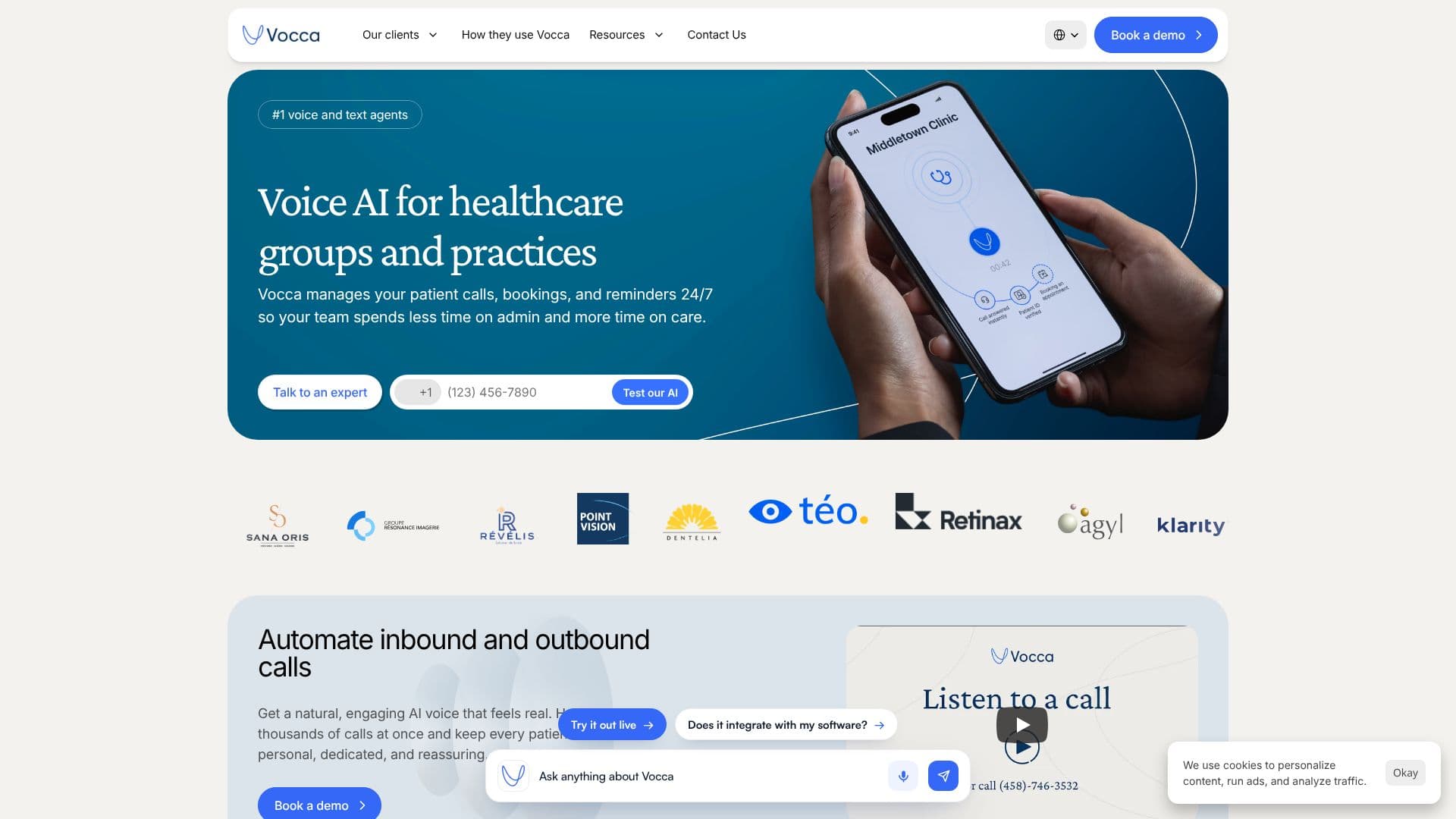 Vocca - Voice AI screenshot