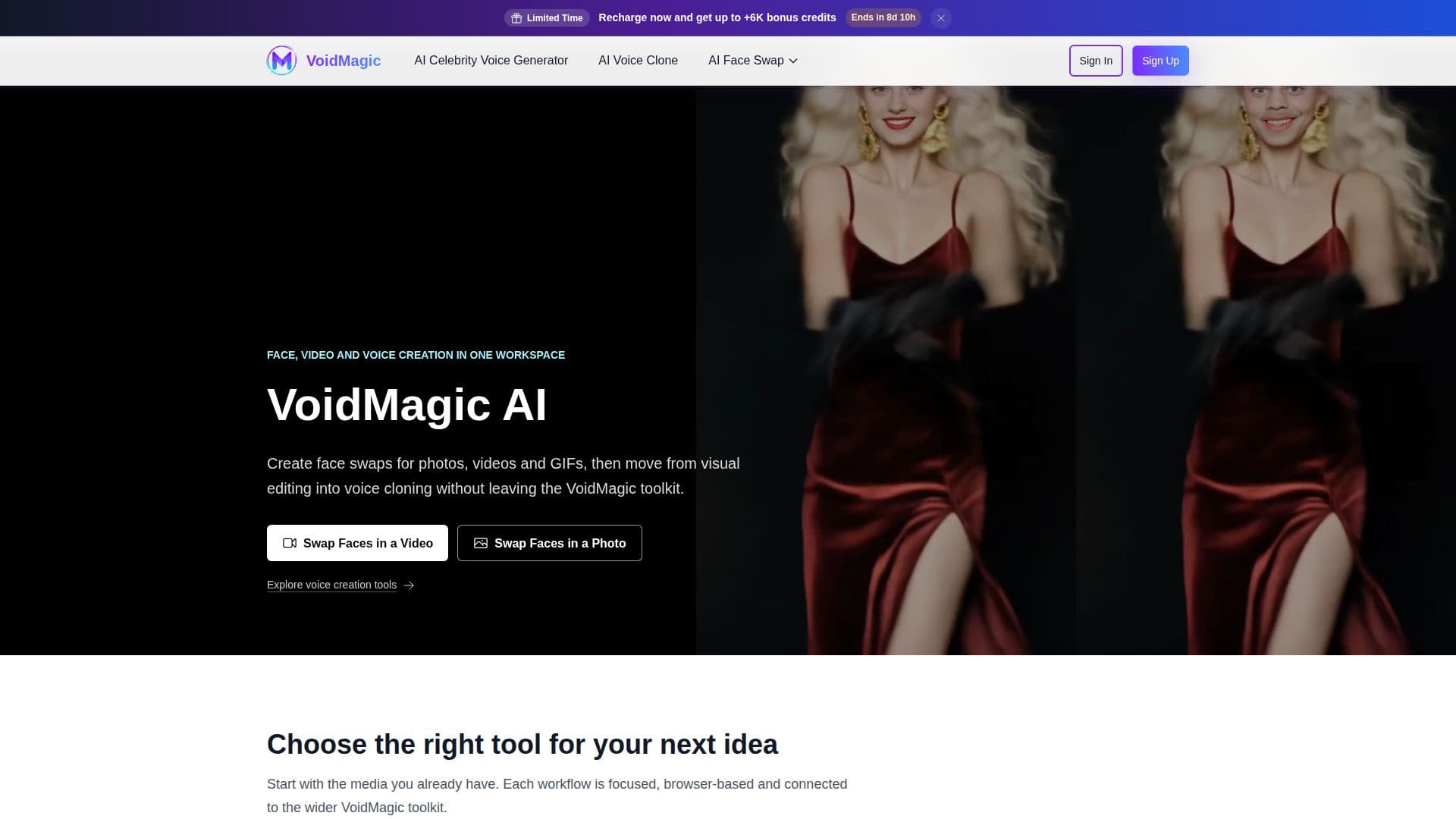 VoidMagic AI 스크린샷