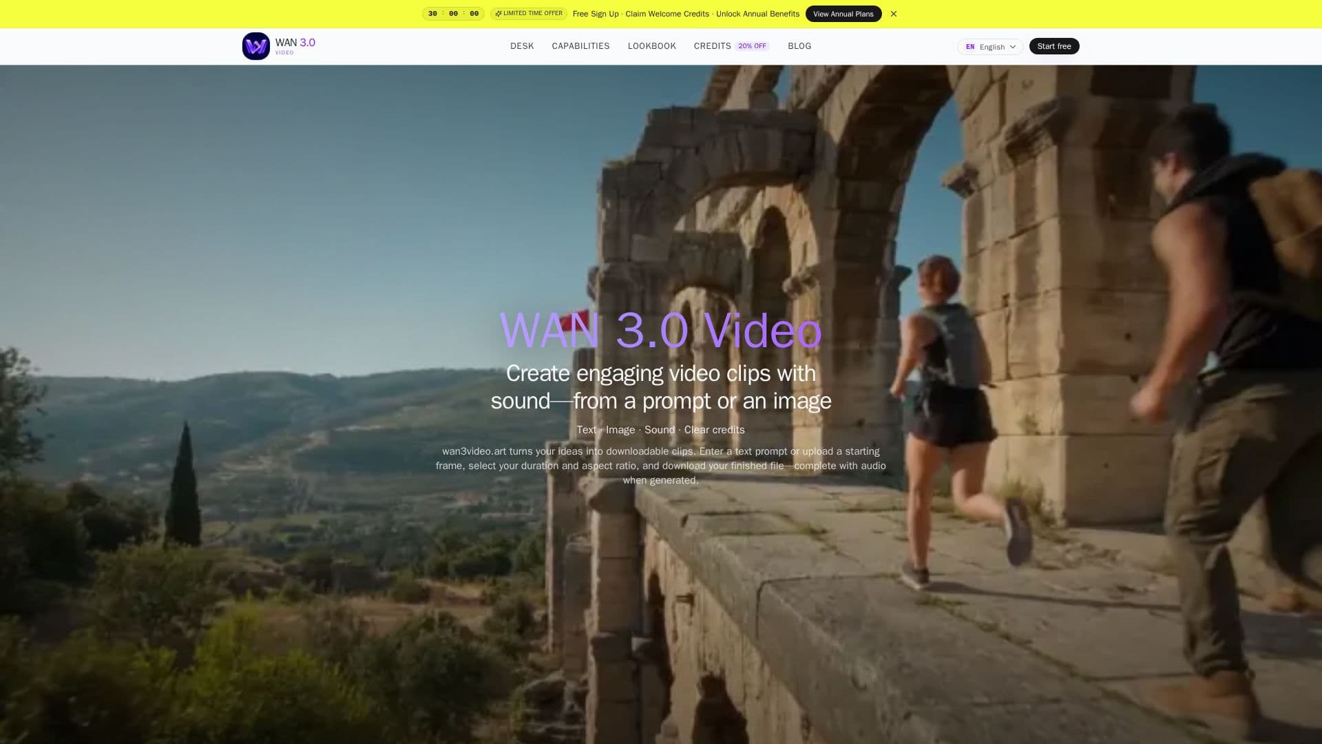 Captura de pantalla de WAN 3.0 Video