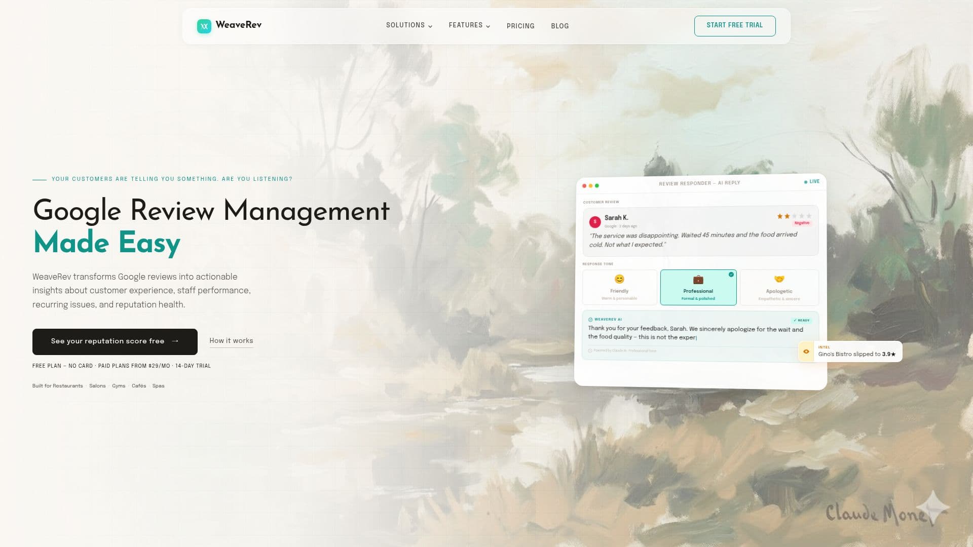 WeaveRev screenshot