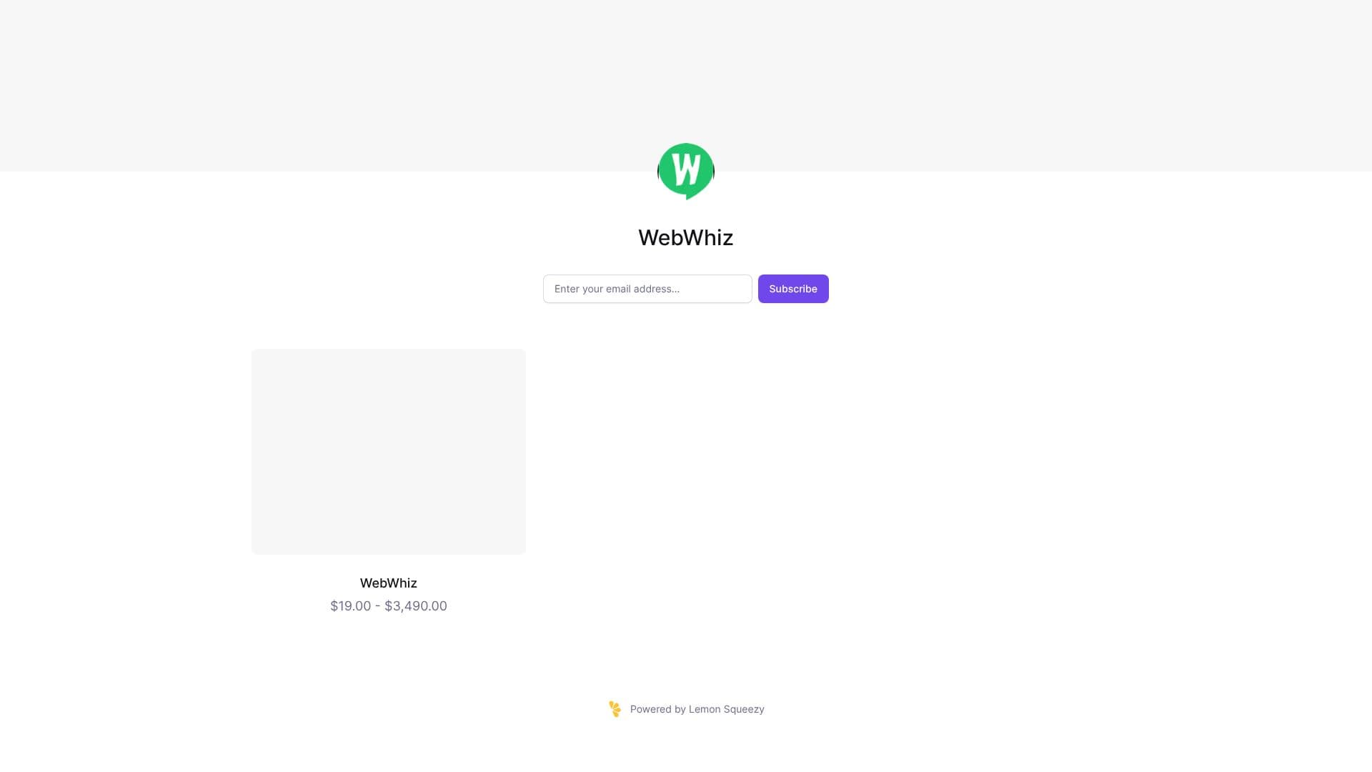 Tangkapan layar WebWhiz