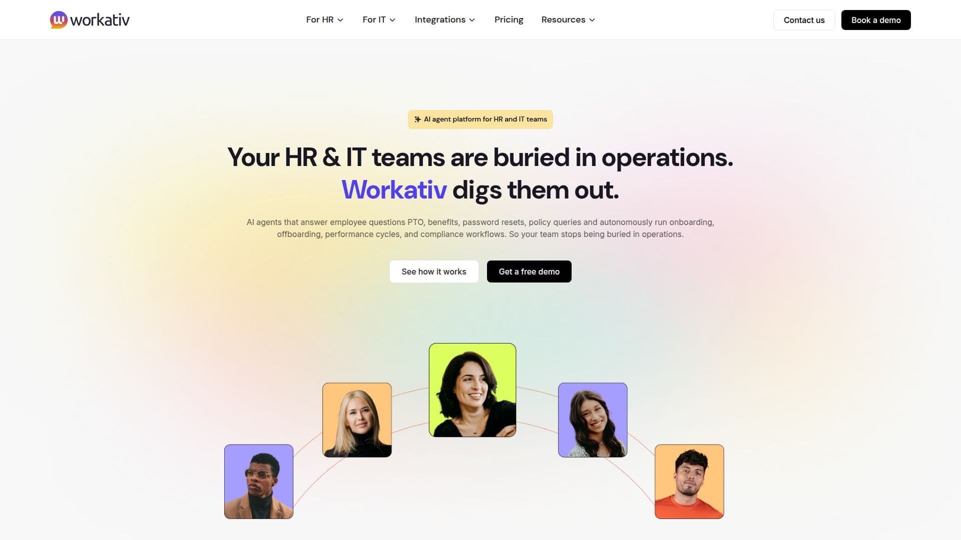 Workativ AI Agents screenshot
