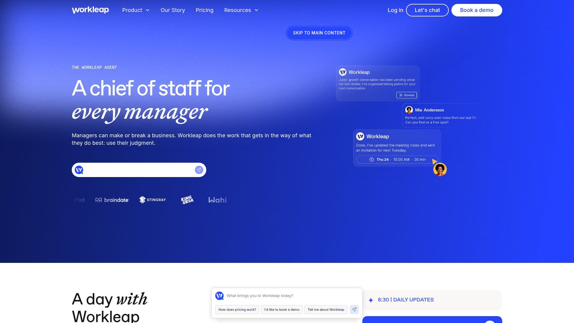 Workleap | IA Agentique pour les RH screenshot