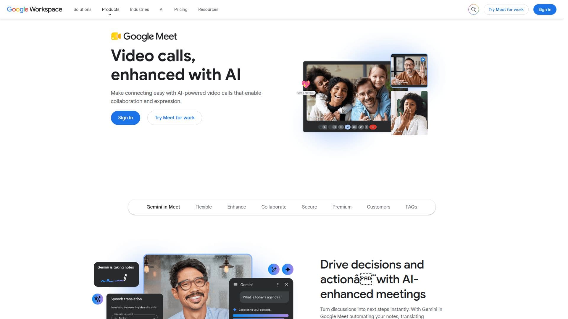 Google Meet screenshot