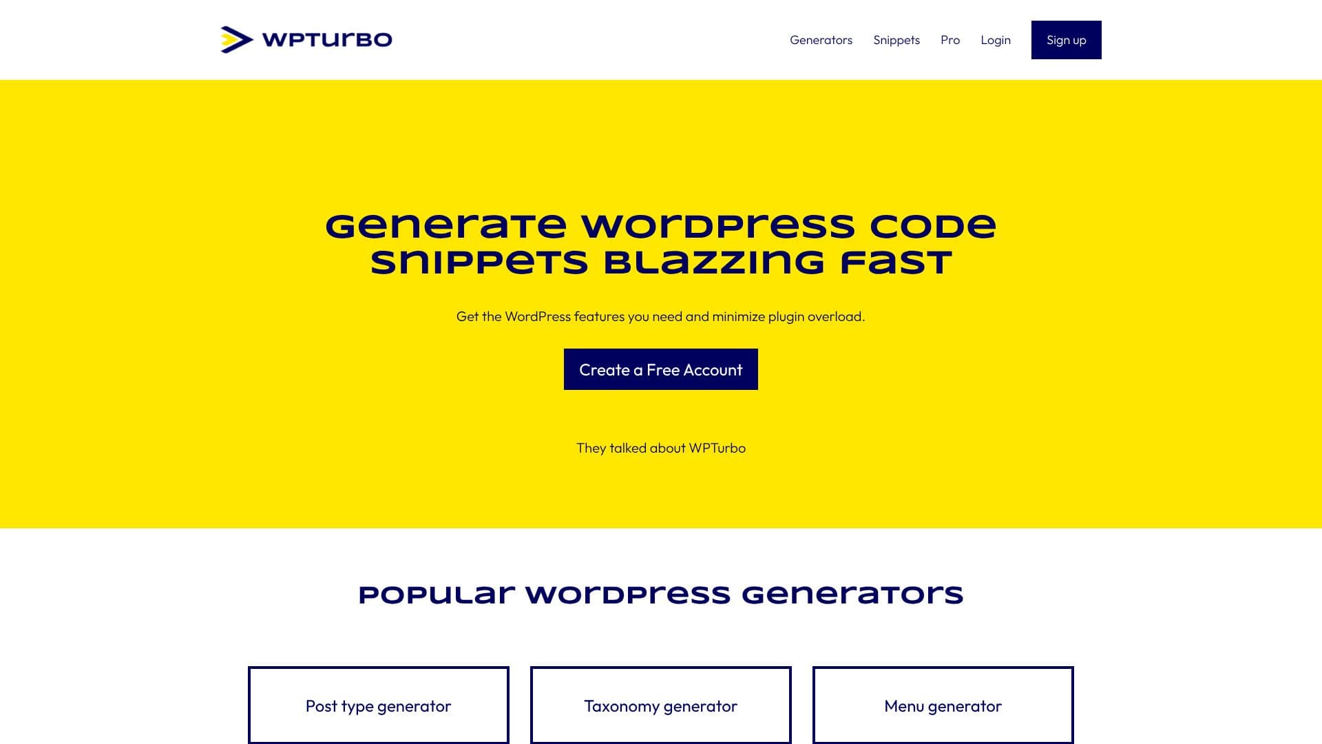 WPTurbo 截图