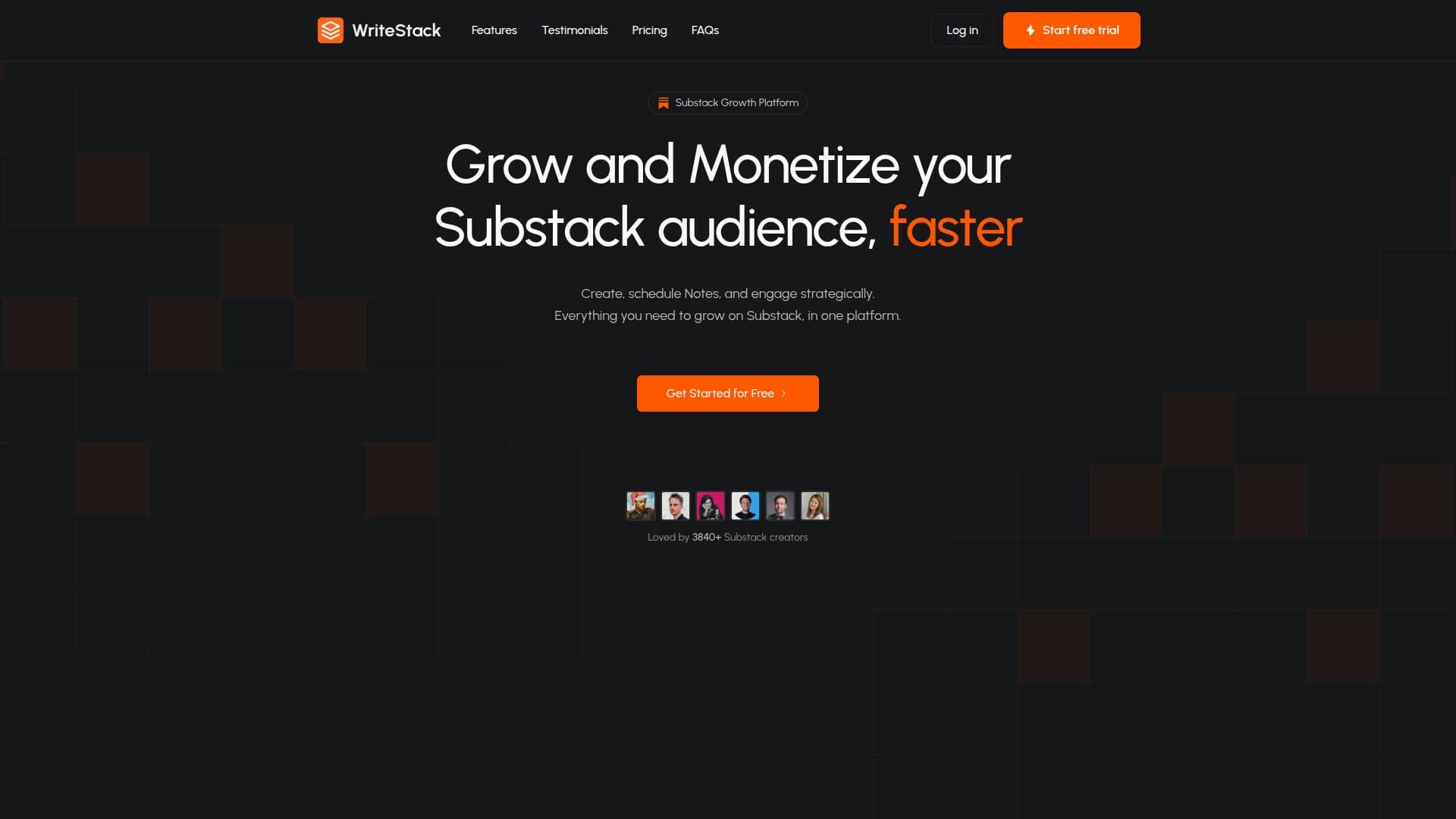 WriteStack screenshot