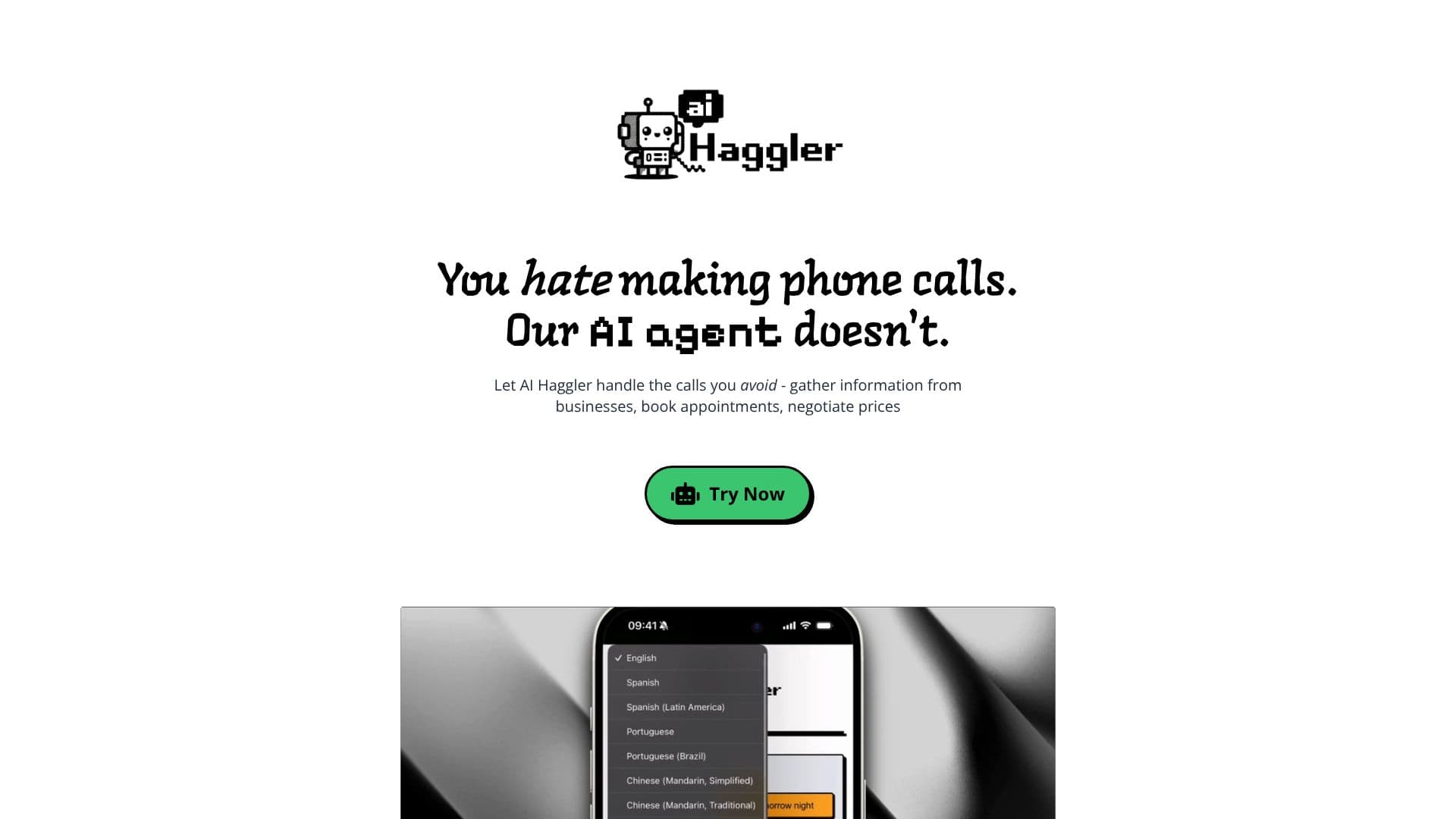 AI Haggler screenshot