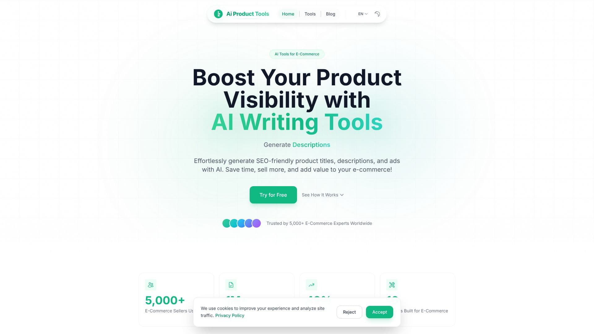 AI Product Tools screenshot