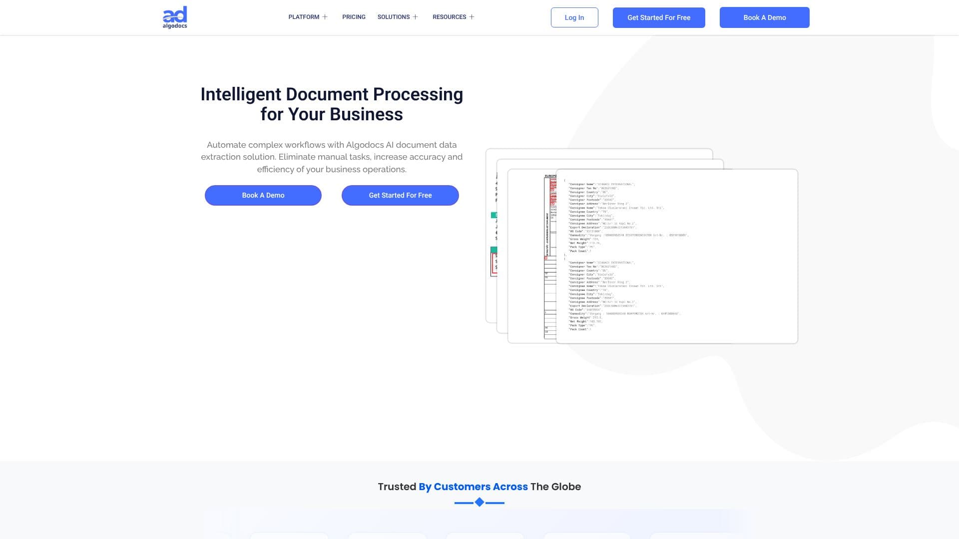 Algodocs screenshot
