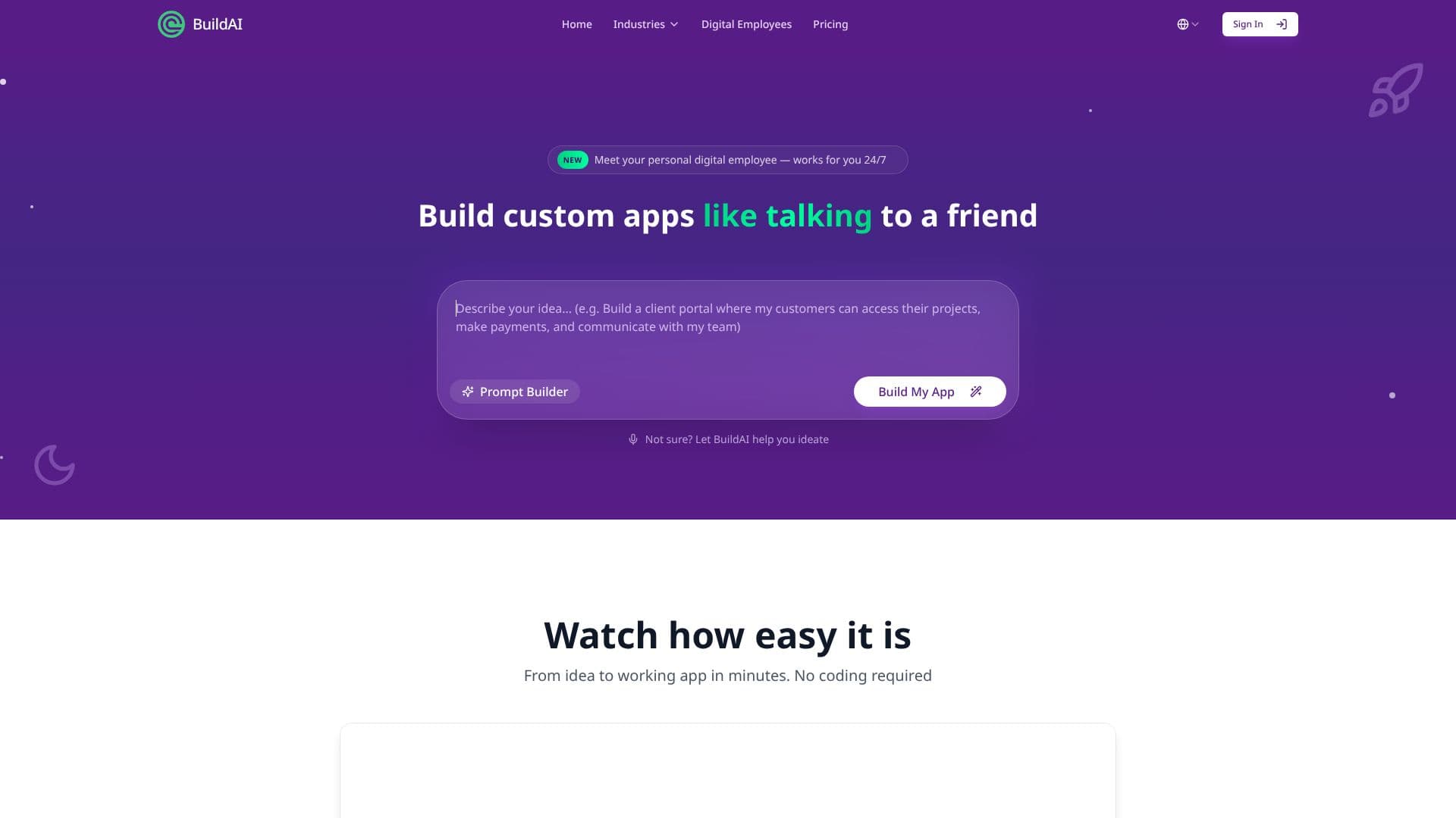 BuildAI 스크린샷