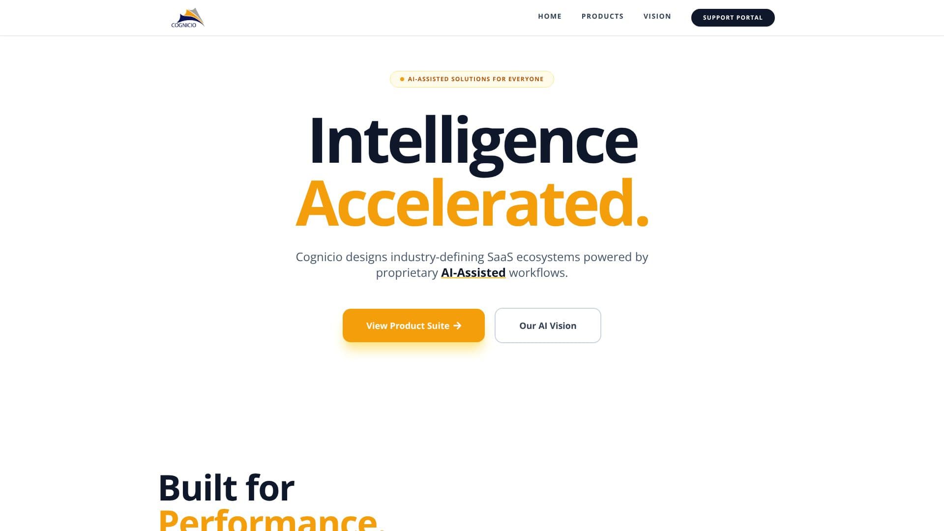 لقطة شاشة لـ Cognicio Technologies