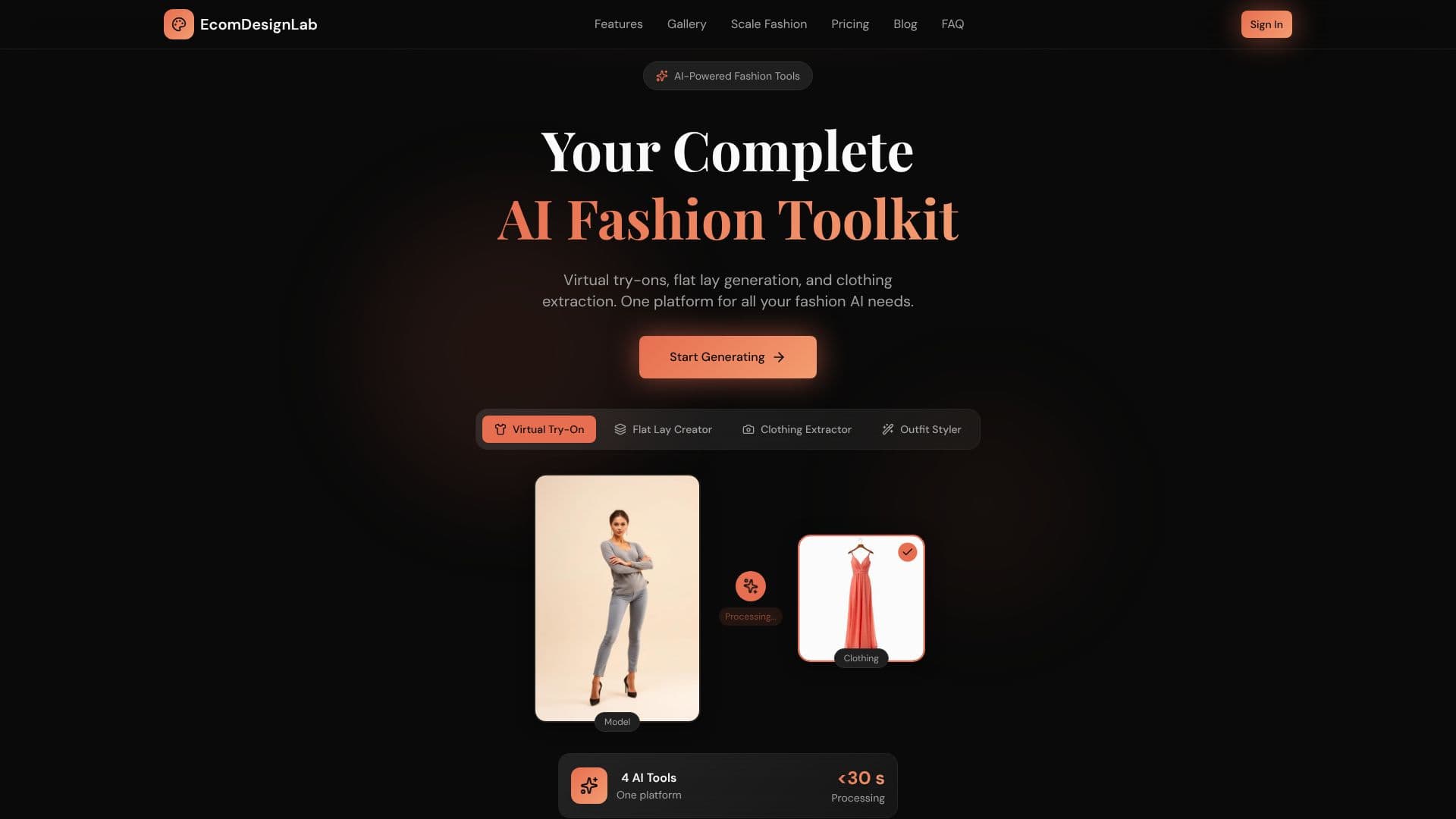 EcomDesignLab screenshot