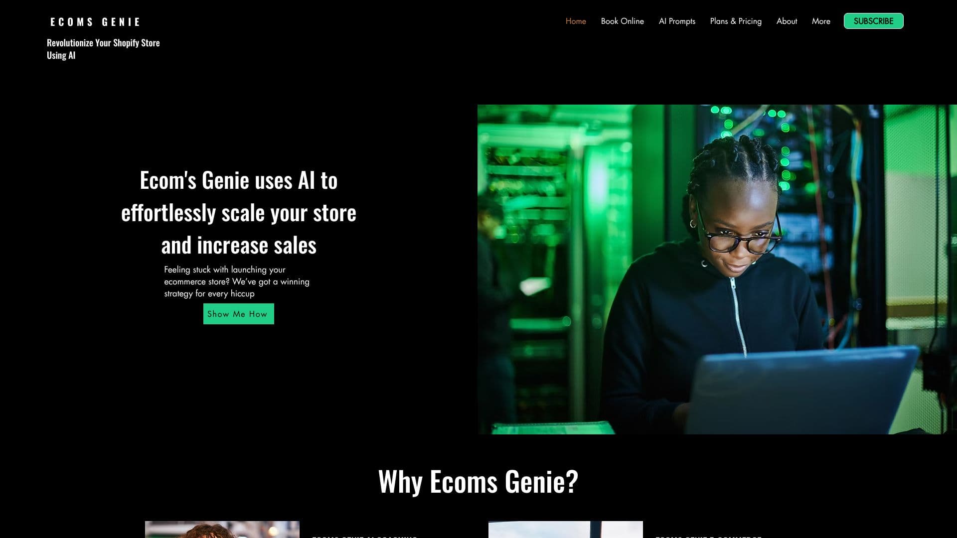 Скриншот Ecom Genie AI