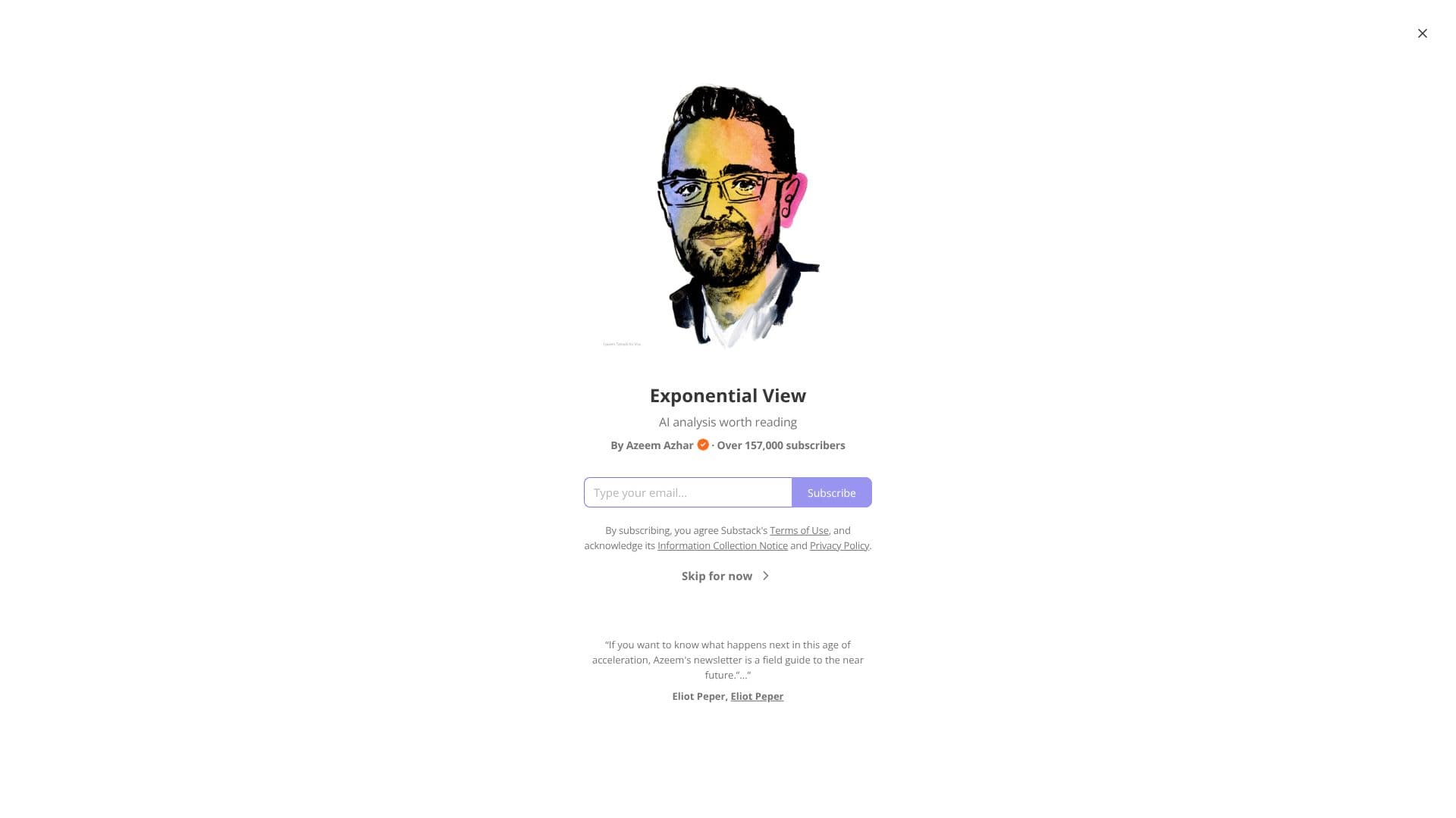 Exponential View screenshot