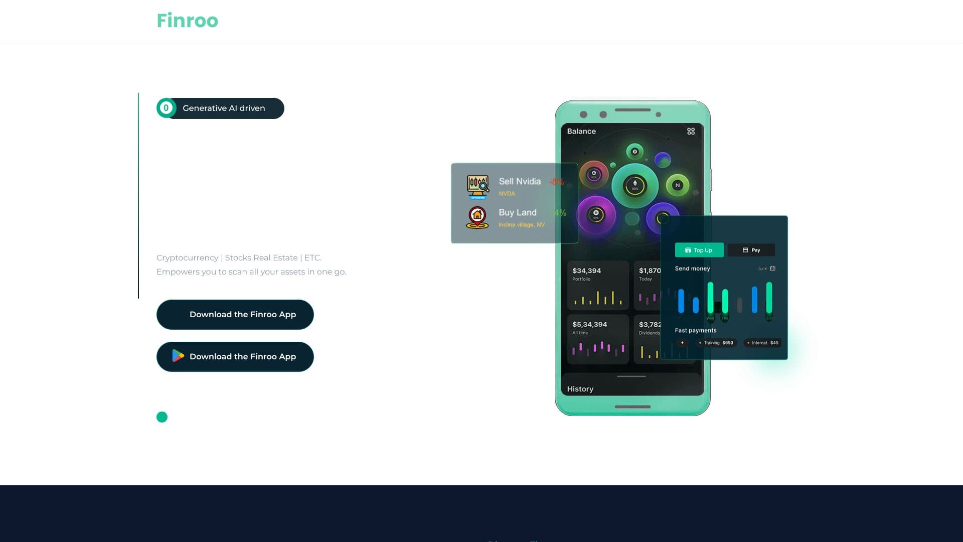 Finroo screenshot
