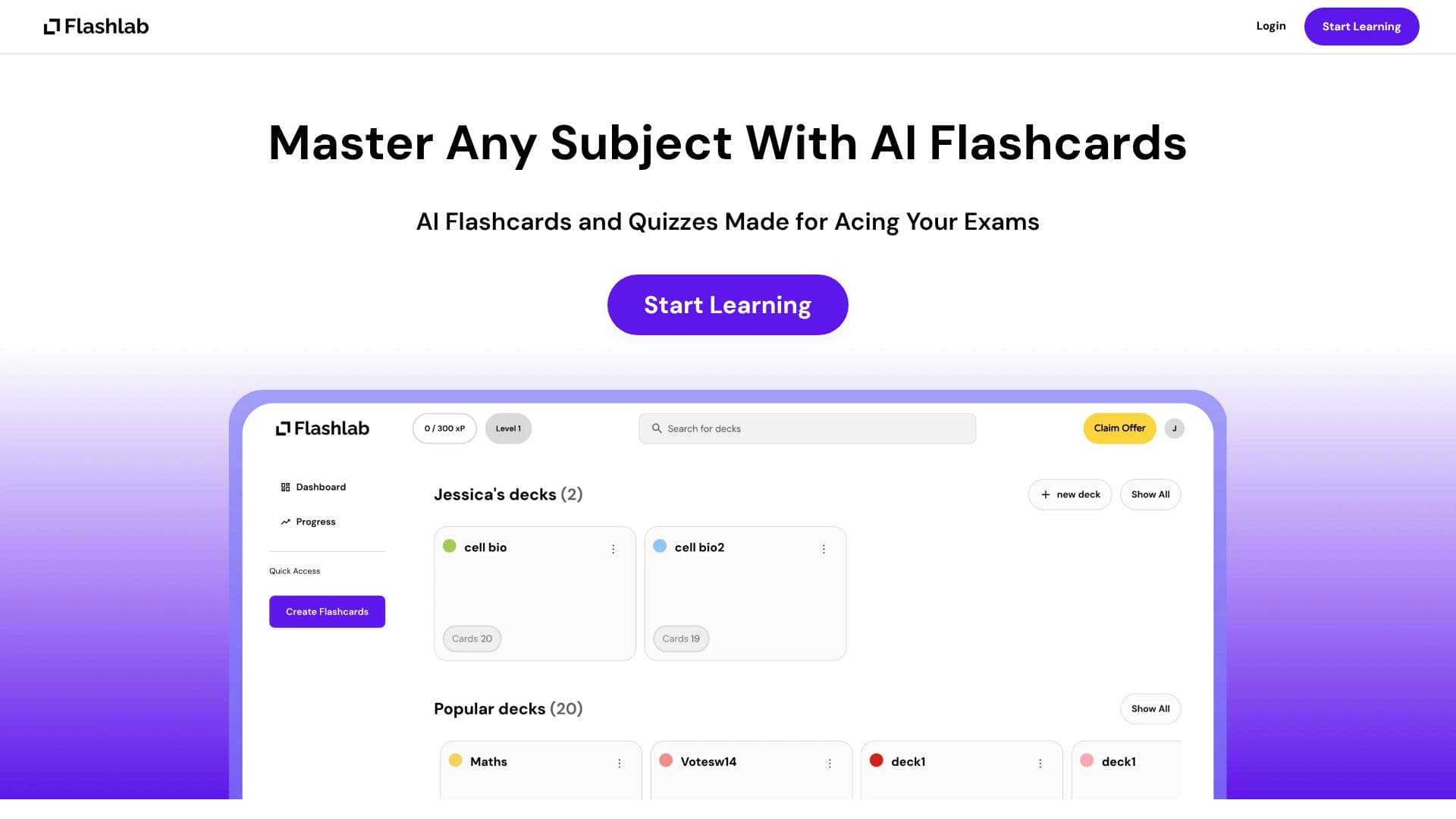 Flashlab screenshot