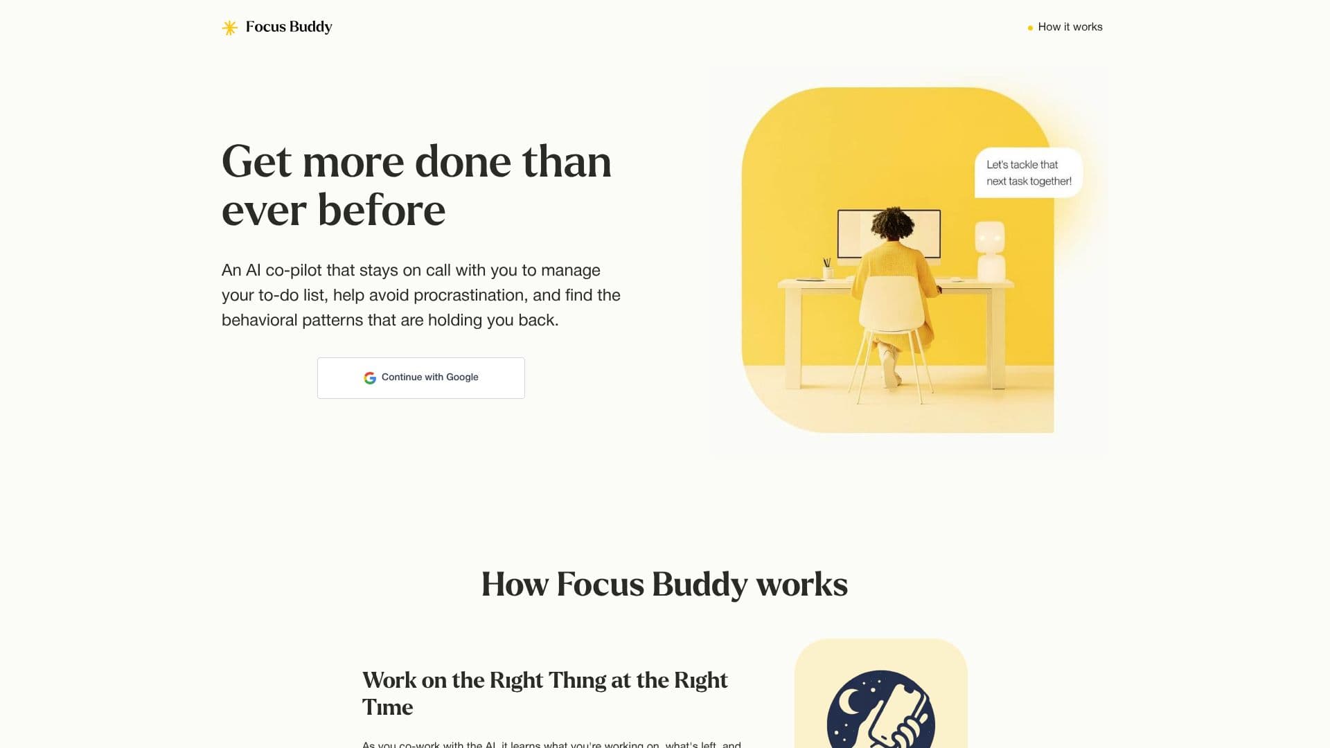 Focus Buddy のスクリーンショット