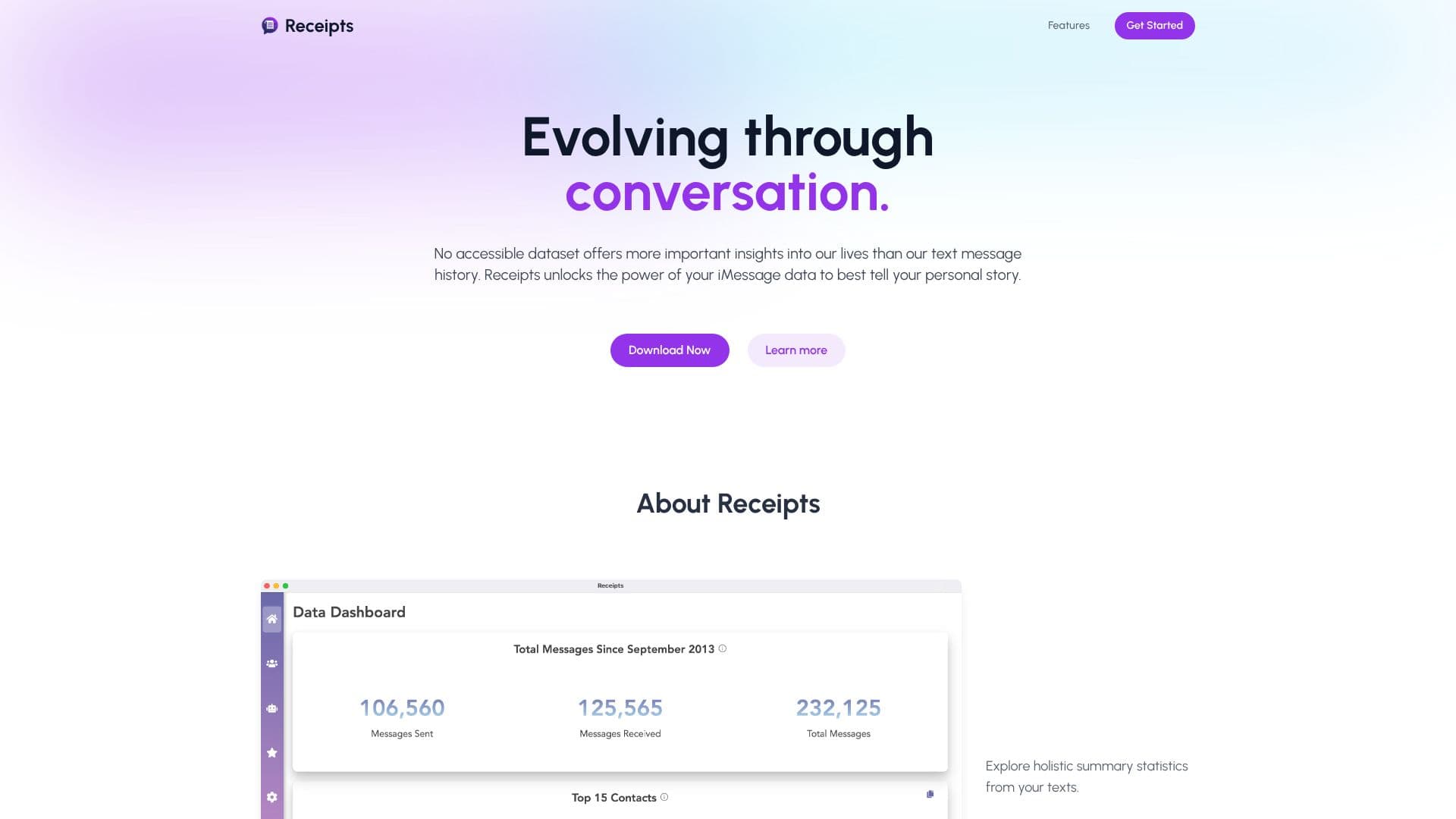 لقطة شاشة لـ Receipts