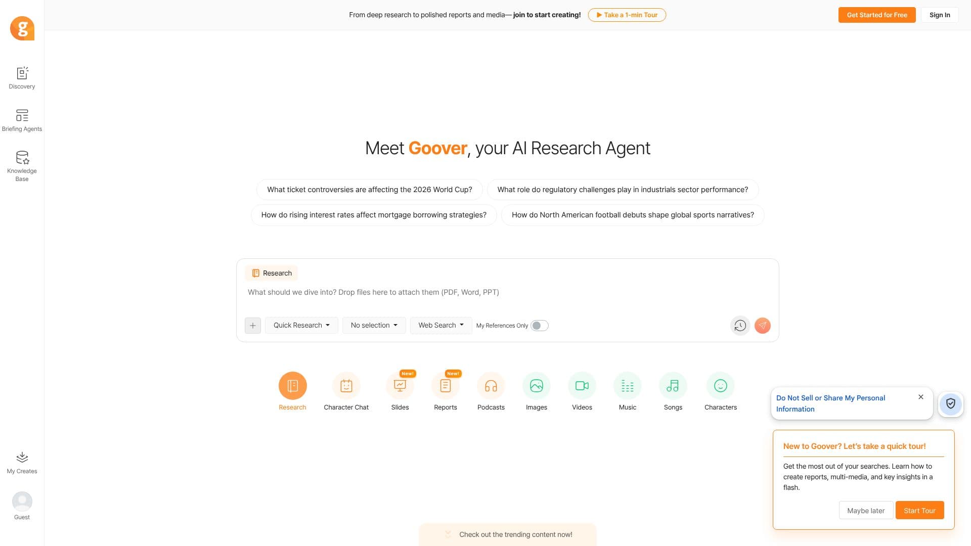 Goover screenshot