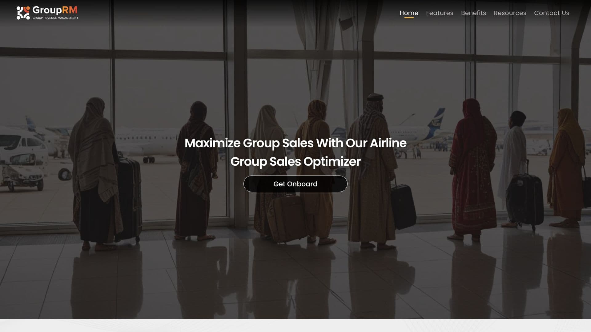 Screenshot von GroupRM