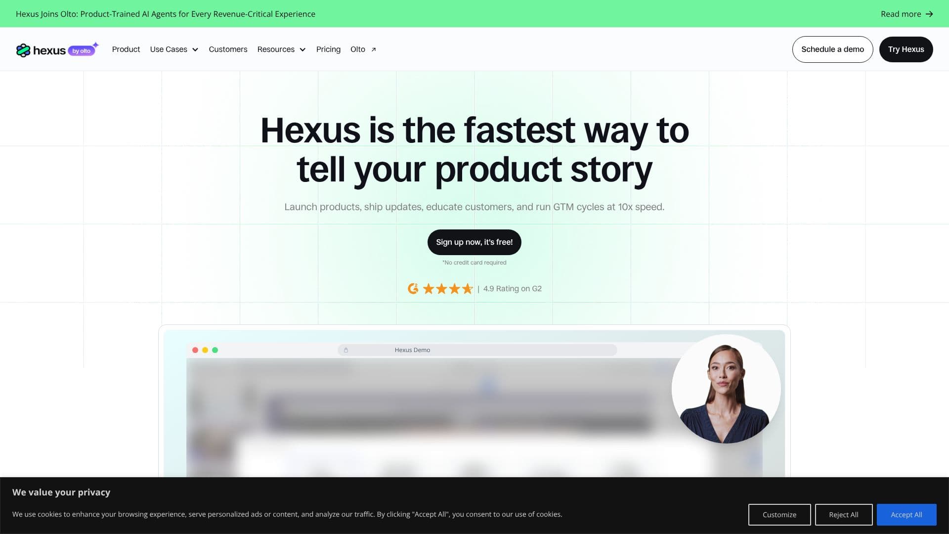 Screenshot von Hexus