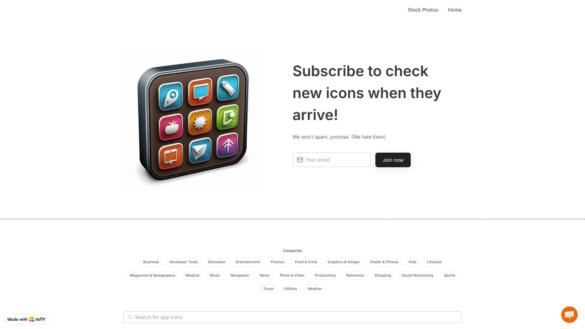 Screenshot von IconMaker KI-App-Icons