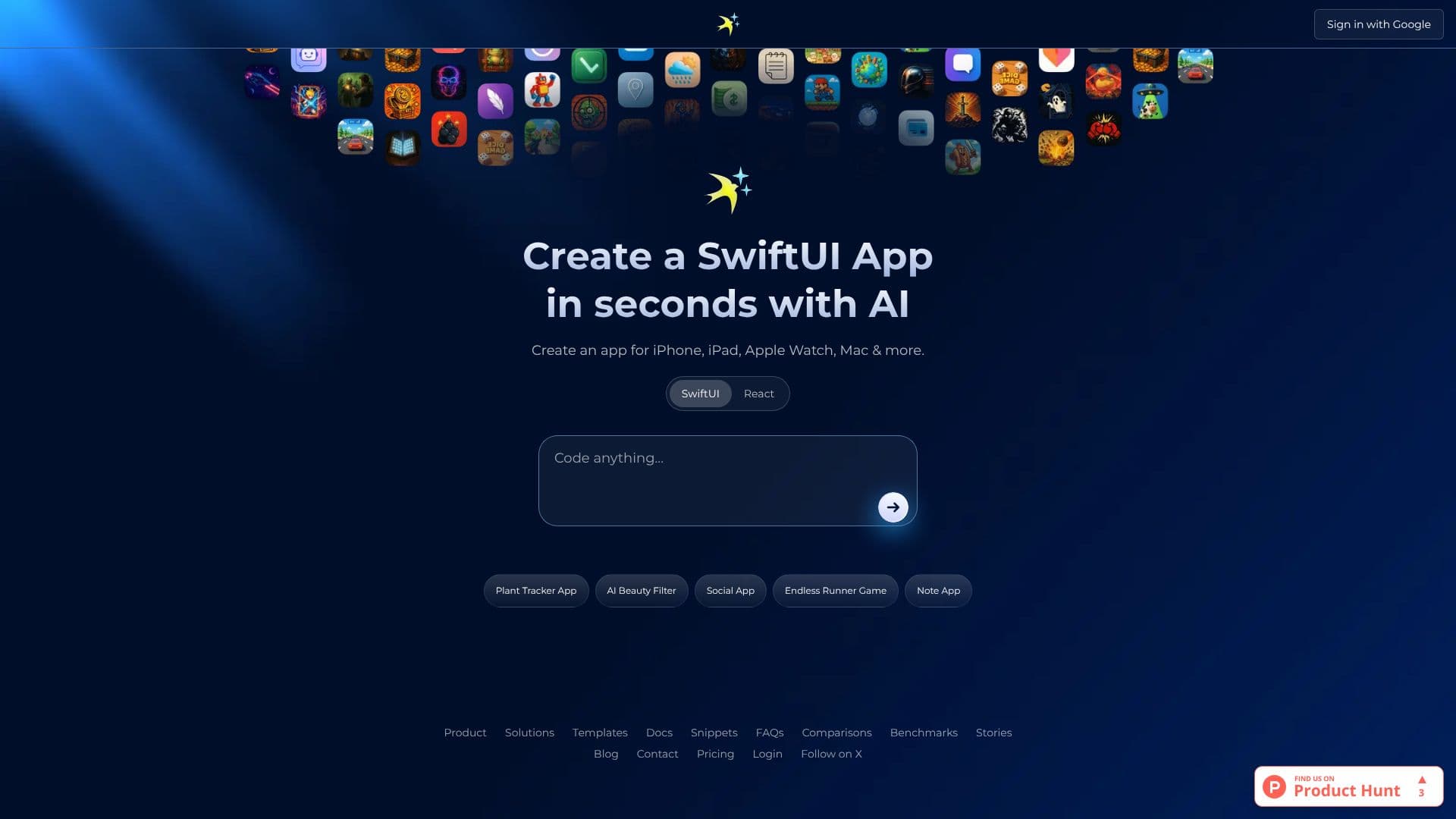 لقطة شاشة لـ iSwift.dev