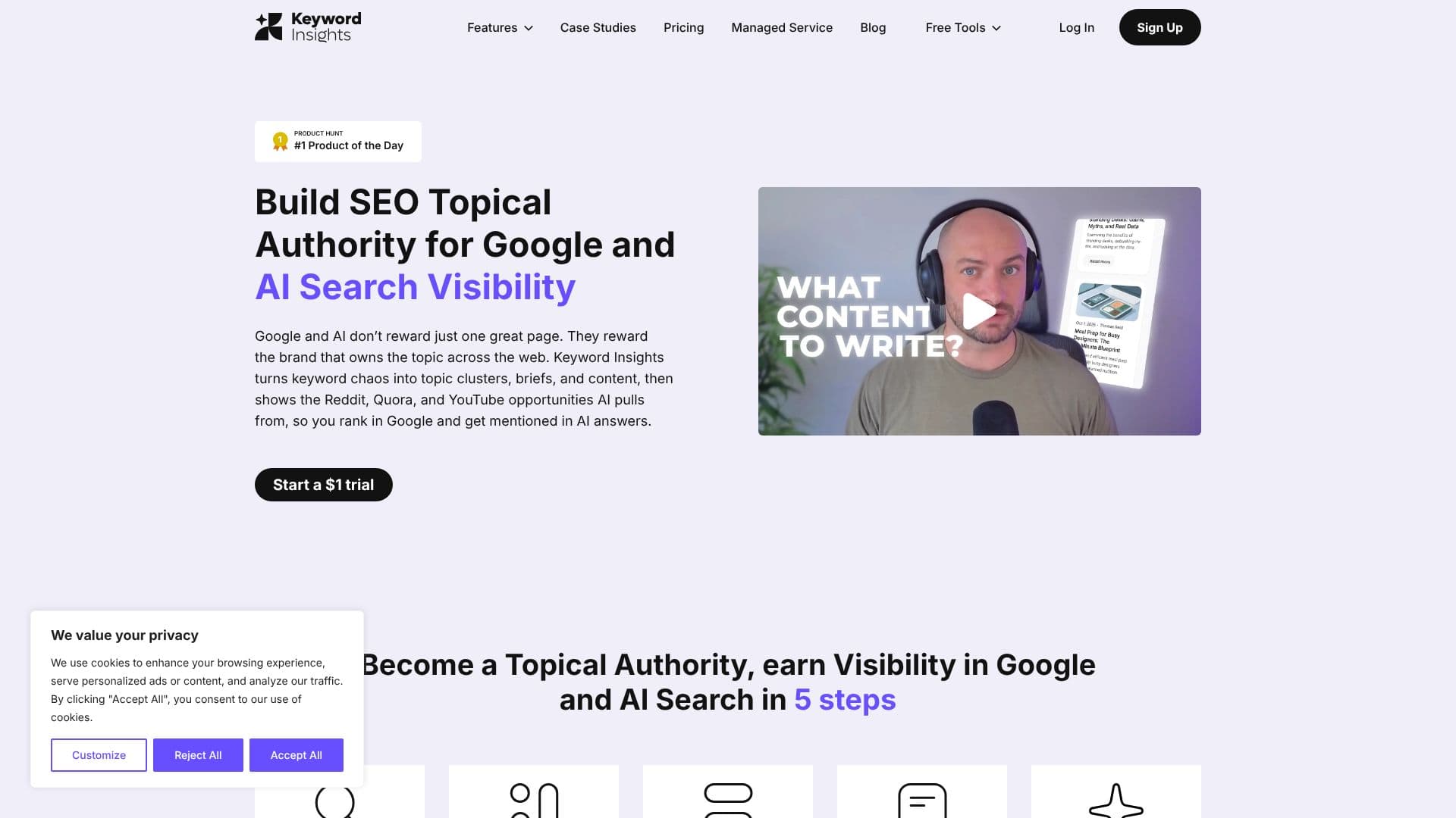 Keyword Insights screenshot