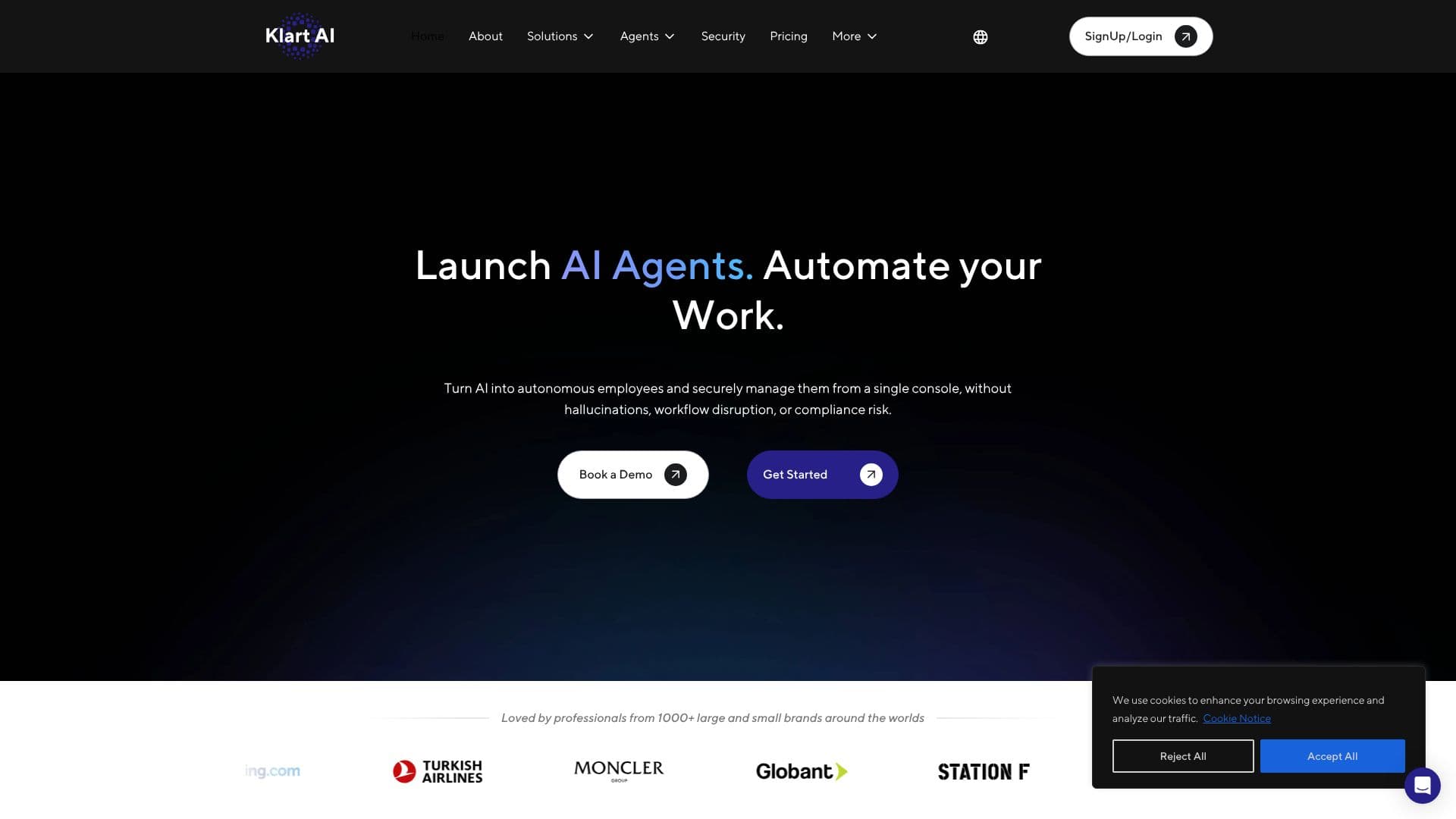 Klart AI 截图
