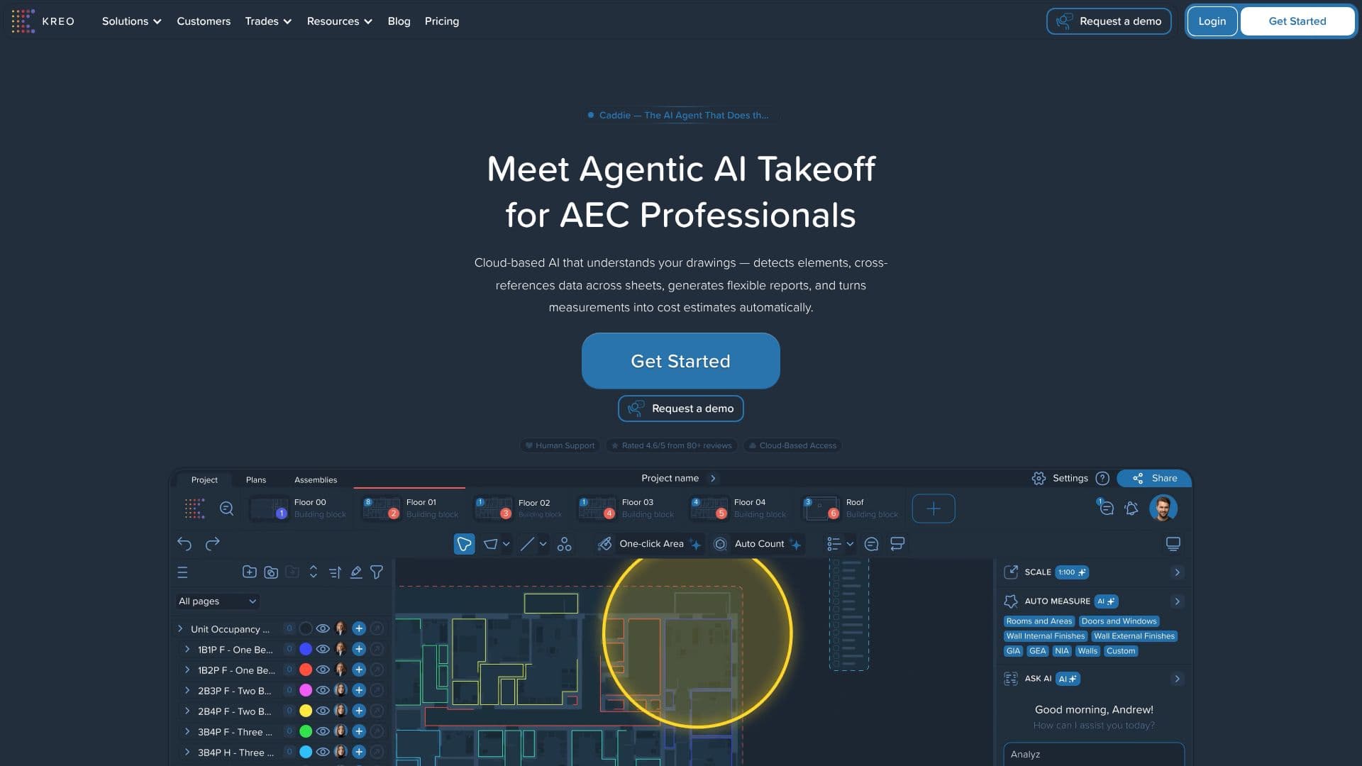 Tangkapan layar Kreo Software