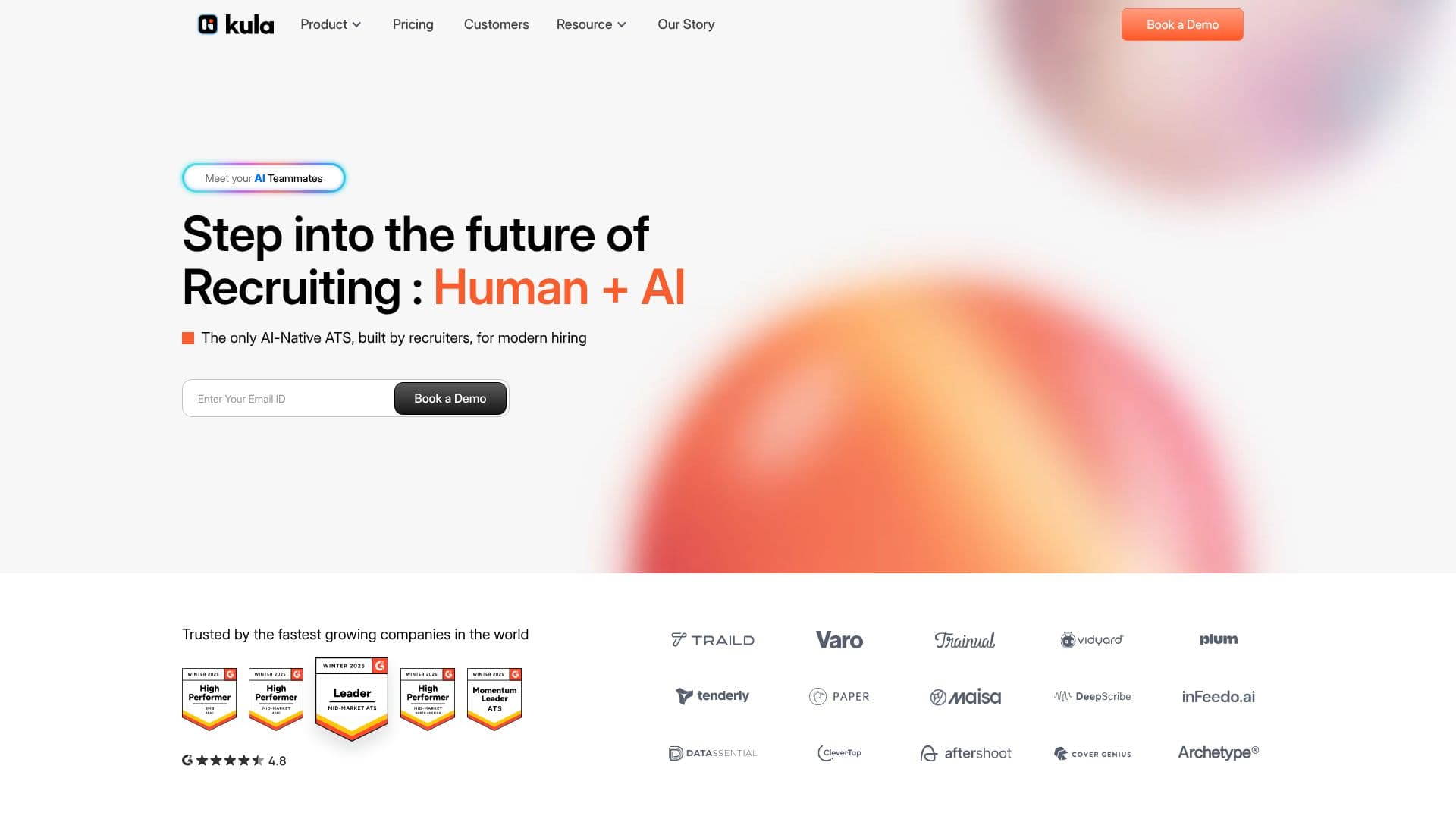 Kula - AI-Native ATS screenshot