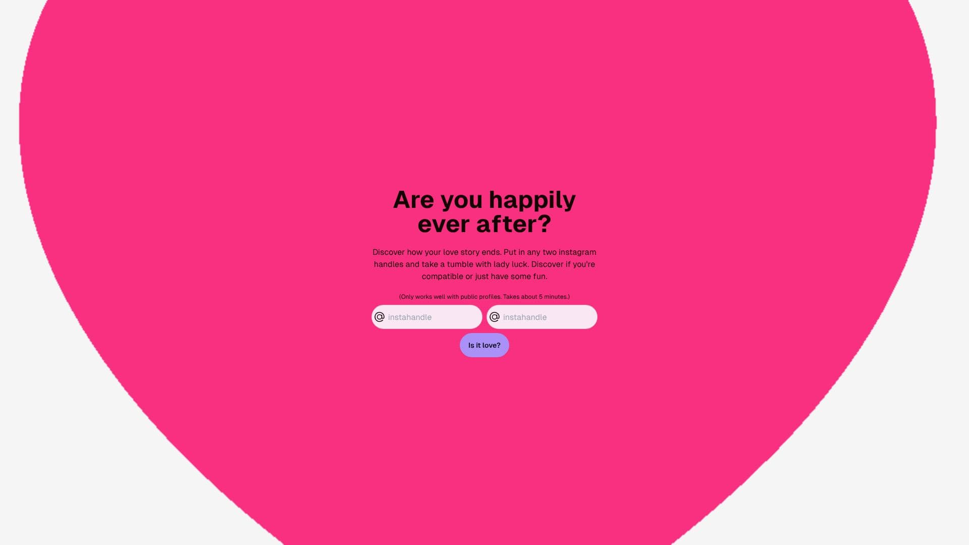 لقطة شاشة لـ Locket - متنبئ قصة الحب