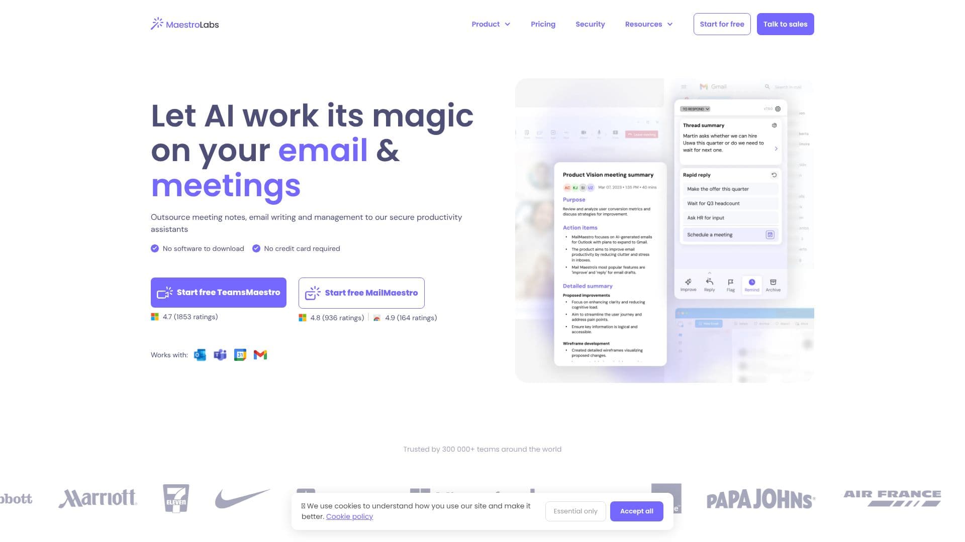 Maestro Labs screenshot