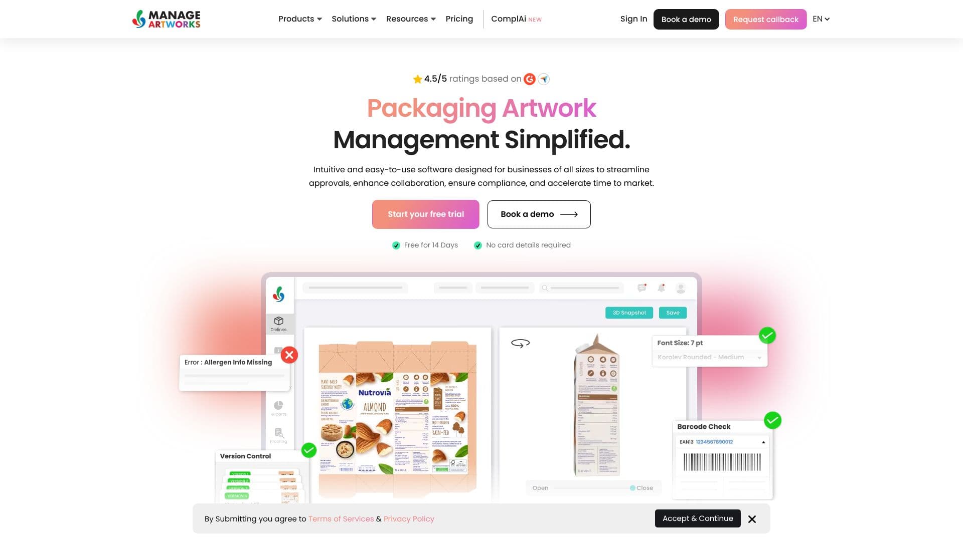 لقطة شاشة لـ ManageArtworks