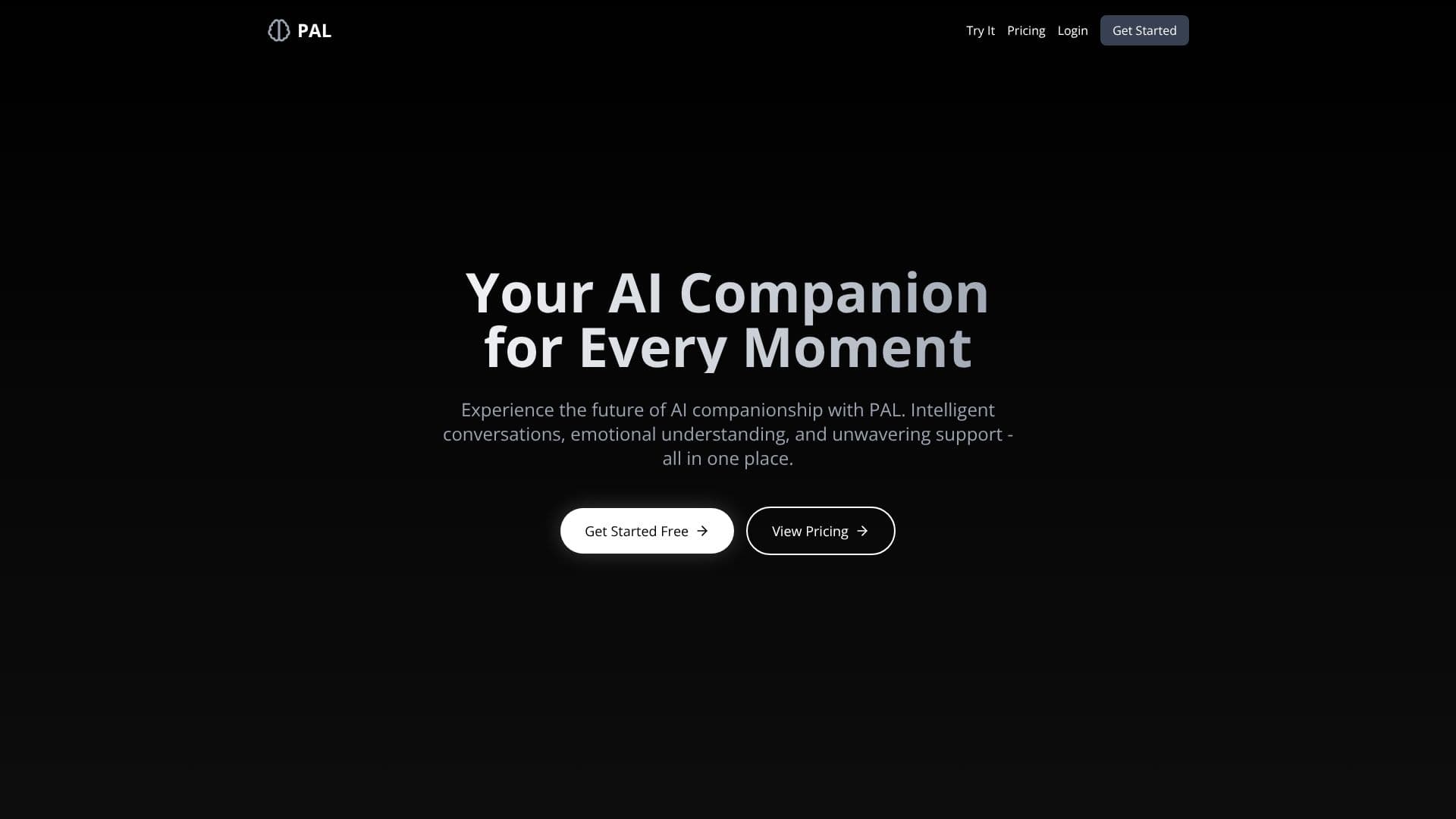 PAL - 您的 AI 伴侣应用 截图
